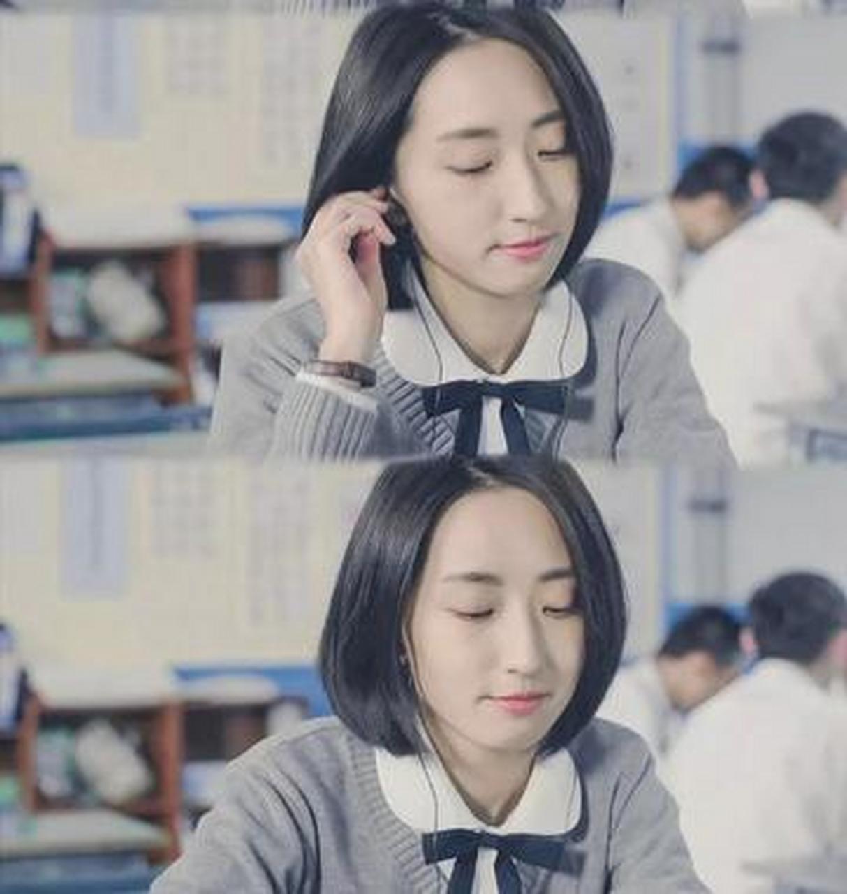 柯佳嬿米兰时装周看秀饭拍组图:清爽短发,淡雅兼容,一身粉色长裙,同色