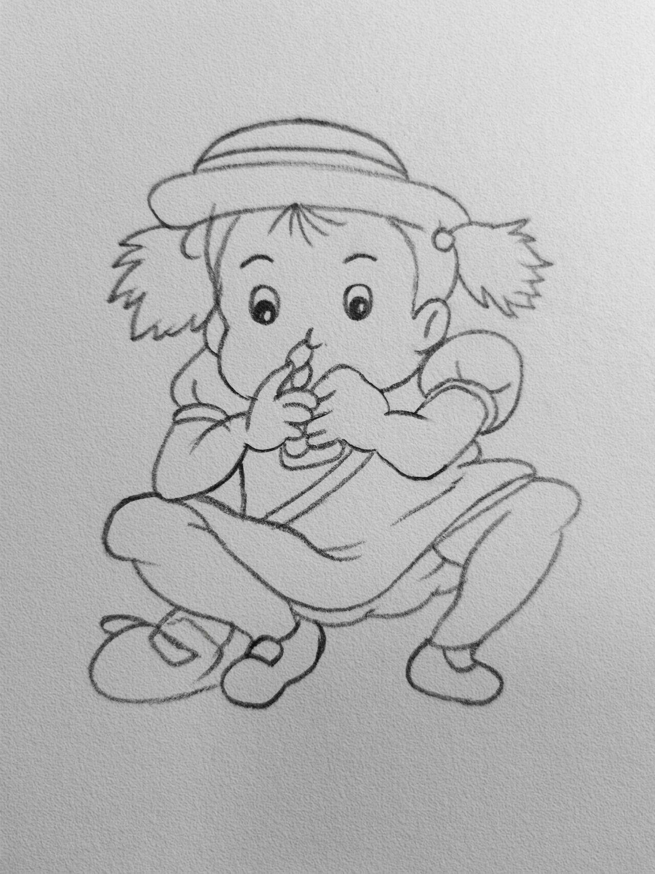 今日简笔画‖小梅(内有教程90) 一年一端午,一岁一安康,愿美好生活