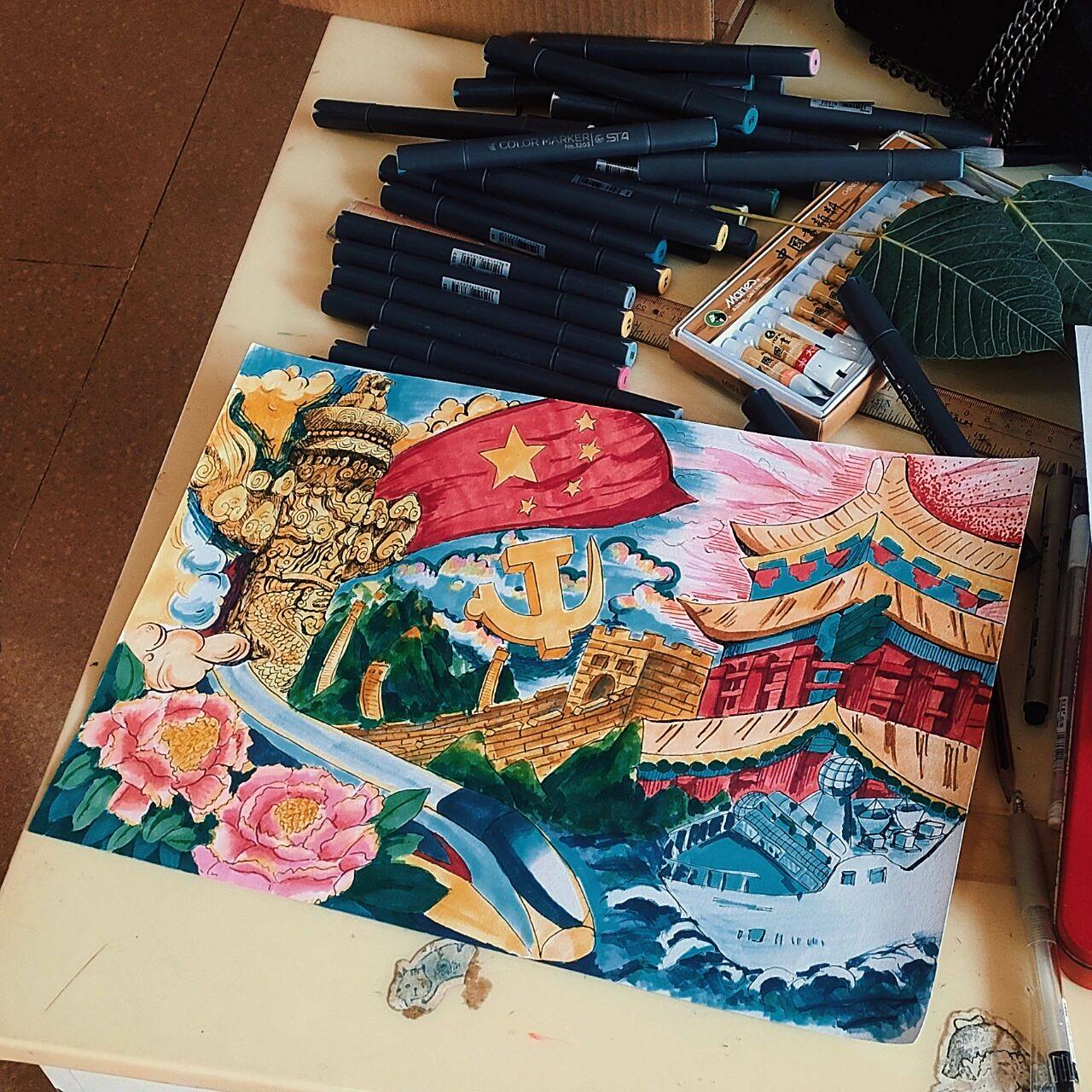 爱国爱党海报 [害羞]