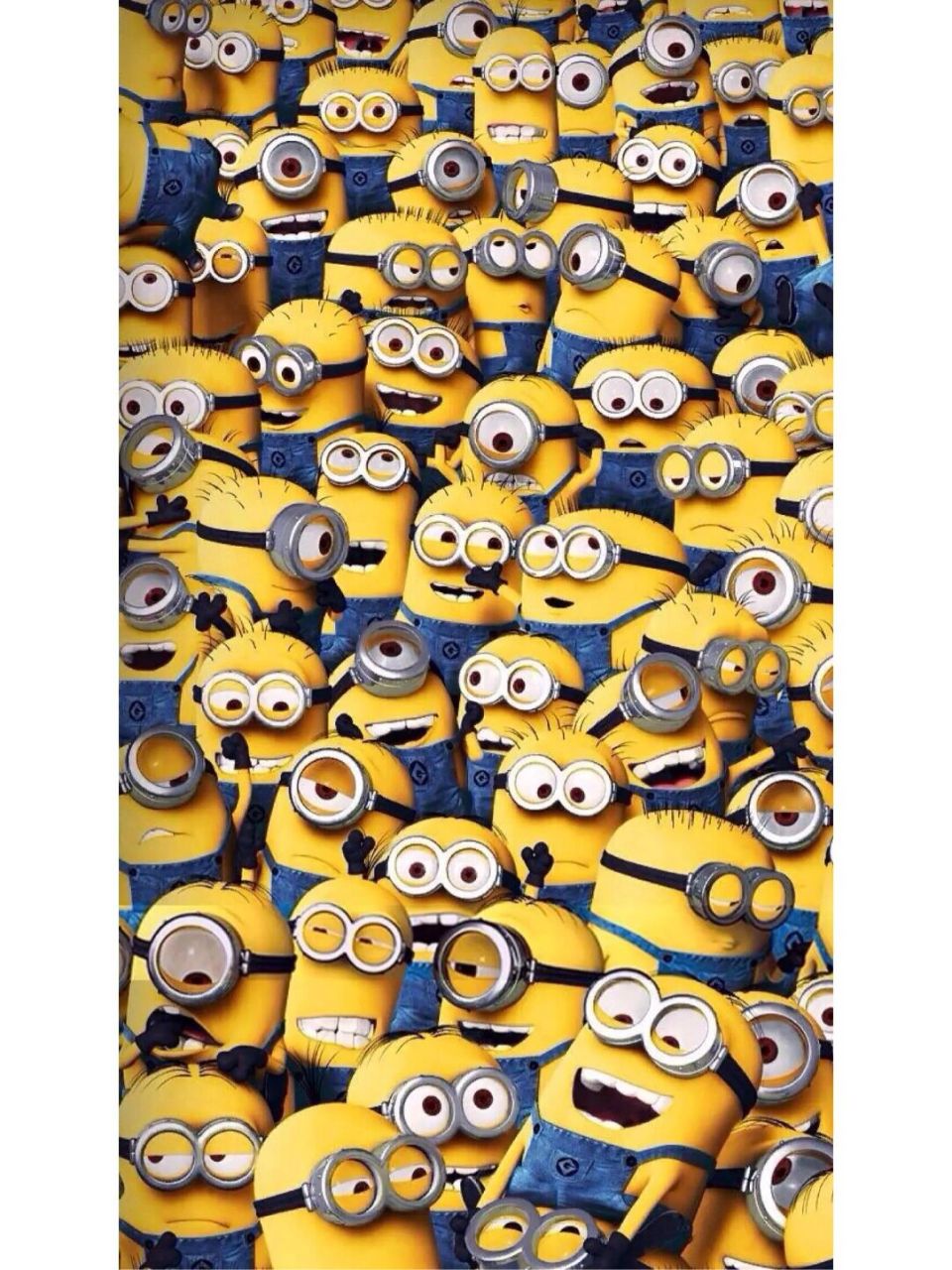 可爱到你的小黄人壁纸