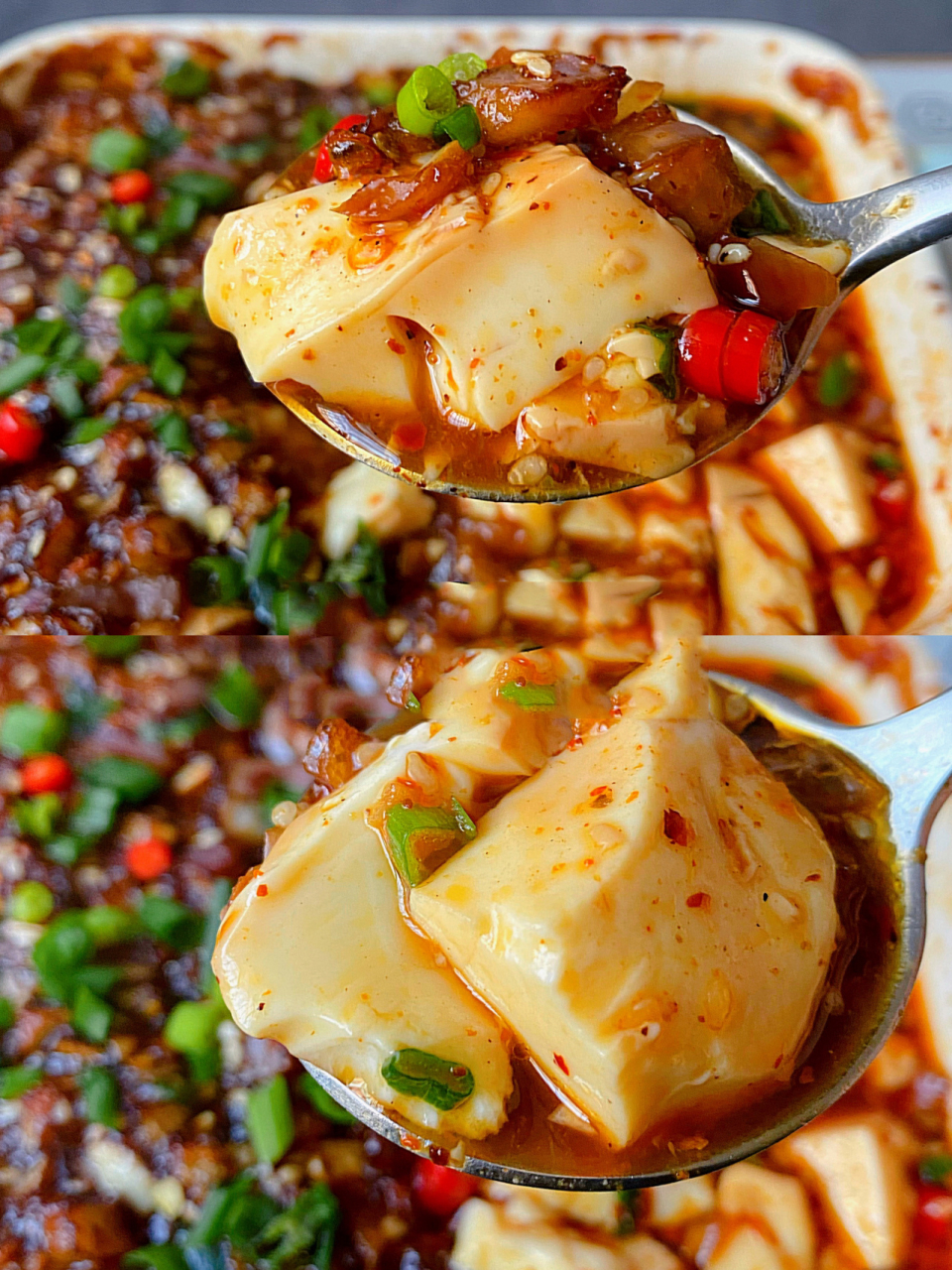 97烤箱美食7515给肉都不换的香烤嫩豆腐,香辣爽口,嫩滑多汁