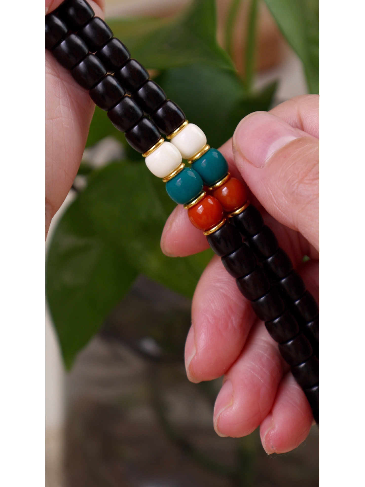 挖到宝藏了75椰蒂直切108搭配案例,强推 天珠吊坠搭配案例接到客户