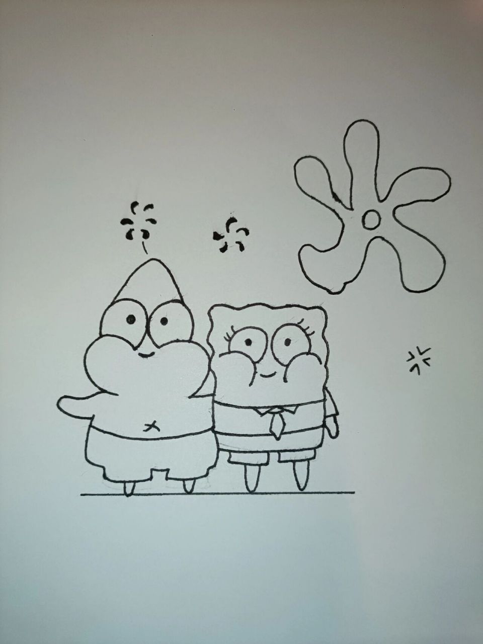 卡通人物简笔画 还记得小时候看过的动画片吗?