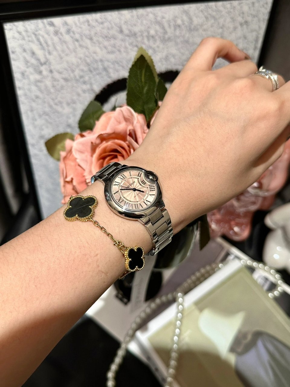 卡地亚粉气球94 温柔卡地亚粉气球93 粉盘更少女心94太适合女孩