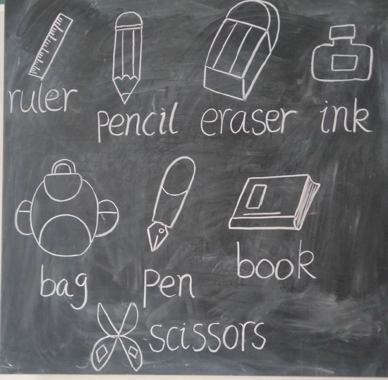 day3.文具类简笔画