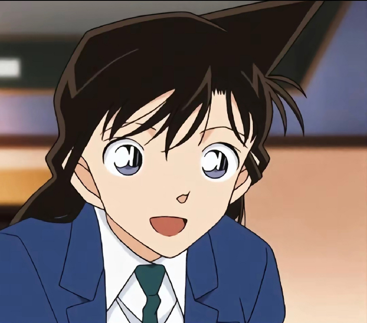 名侦探柯南中小兰的神图 真的好适合做头像