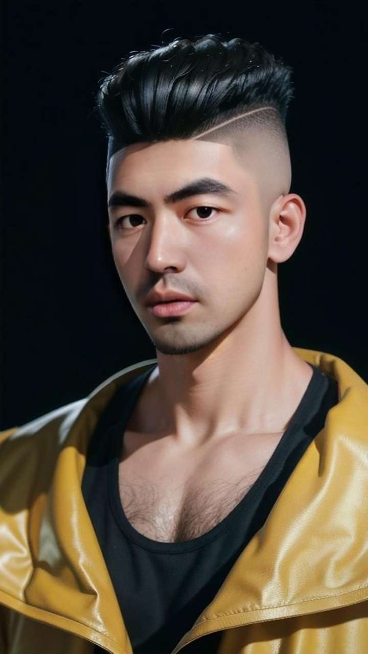 换脸 角色扮演 变装男主 头型得支棱起来 男士发型干净有精神