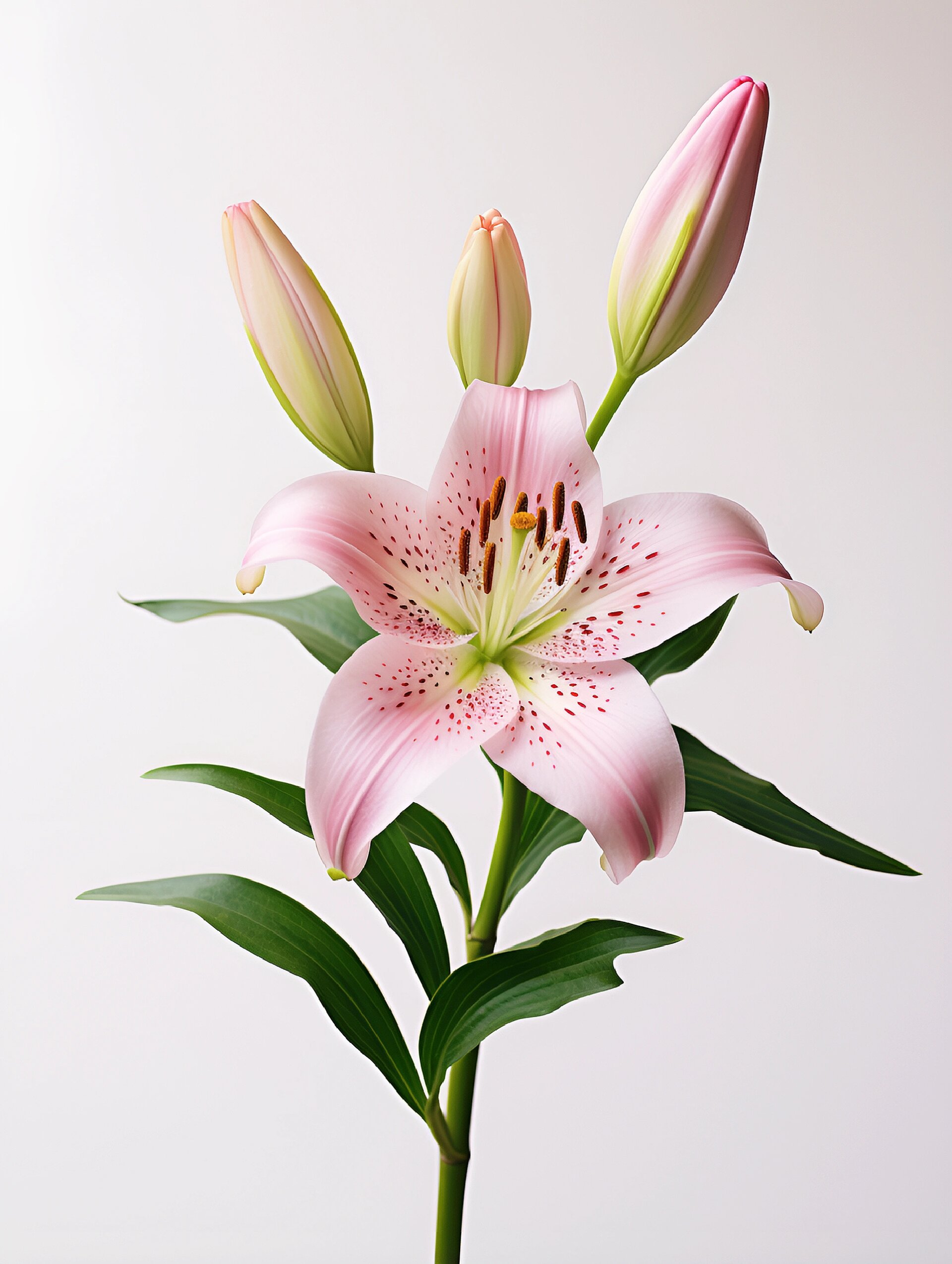 绘画素材1000更——百合花