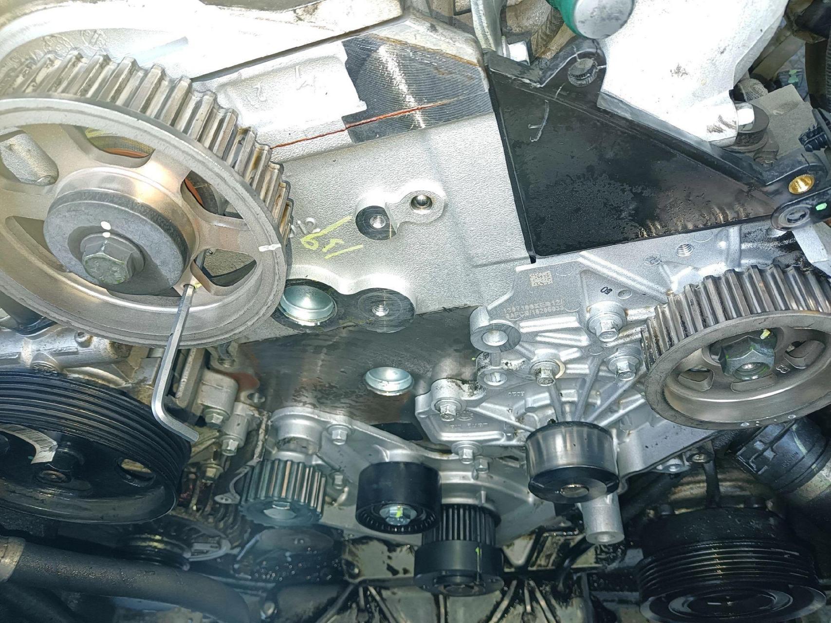 长城gw4d20e柴油发动机正时标记.