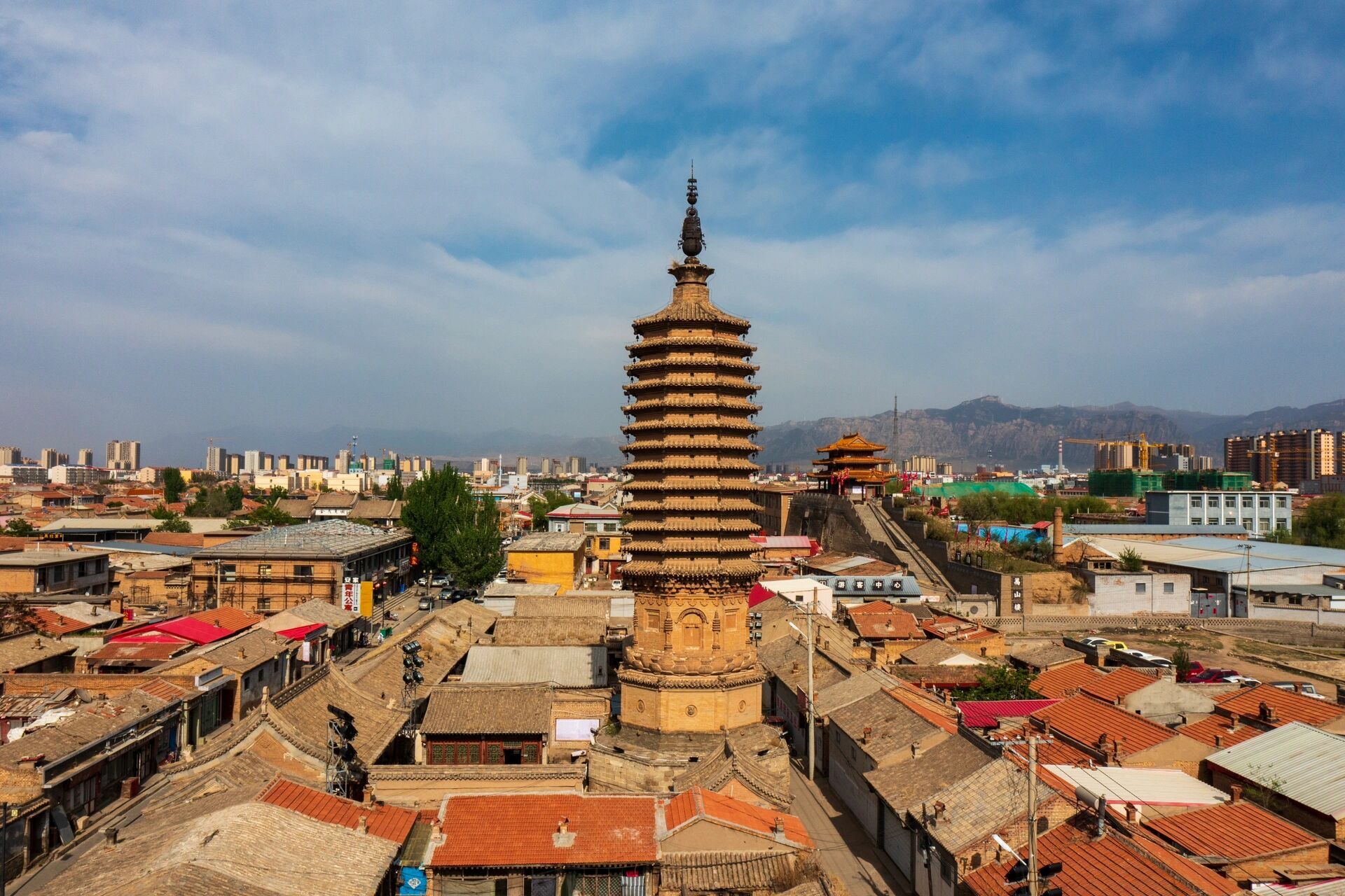 古建筑|河北蔚县南安寺塔(辽) 蔚县实在是一座宝藏小城,现存古建筑