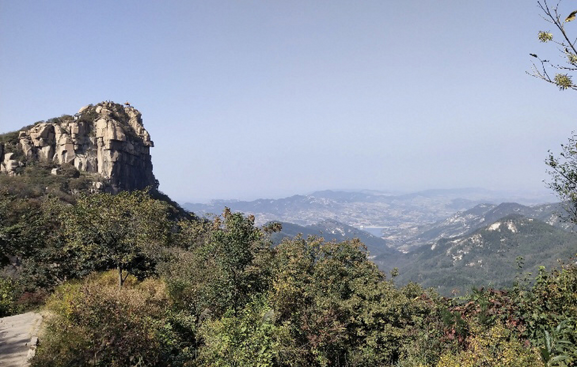 临朐沂山风景区一日游攻(xin)略(de) 坐标潍坊临朐,沂山风景区.