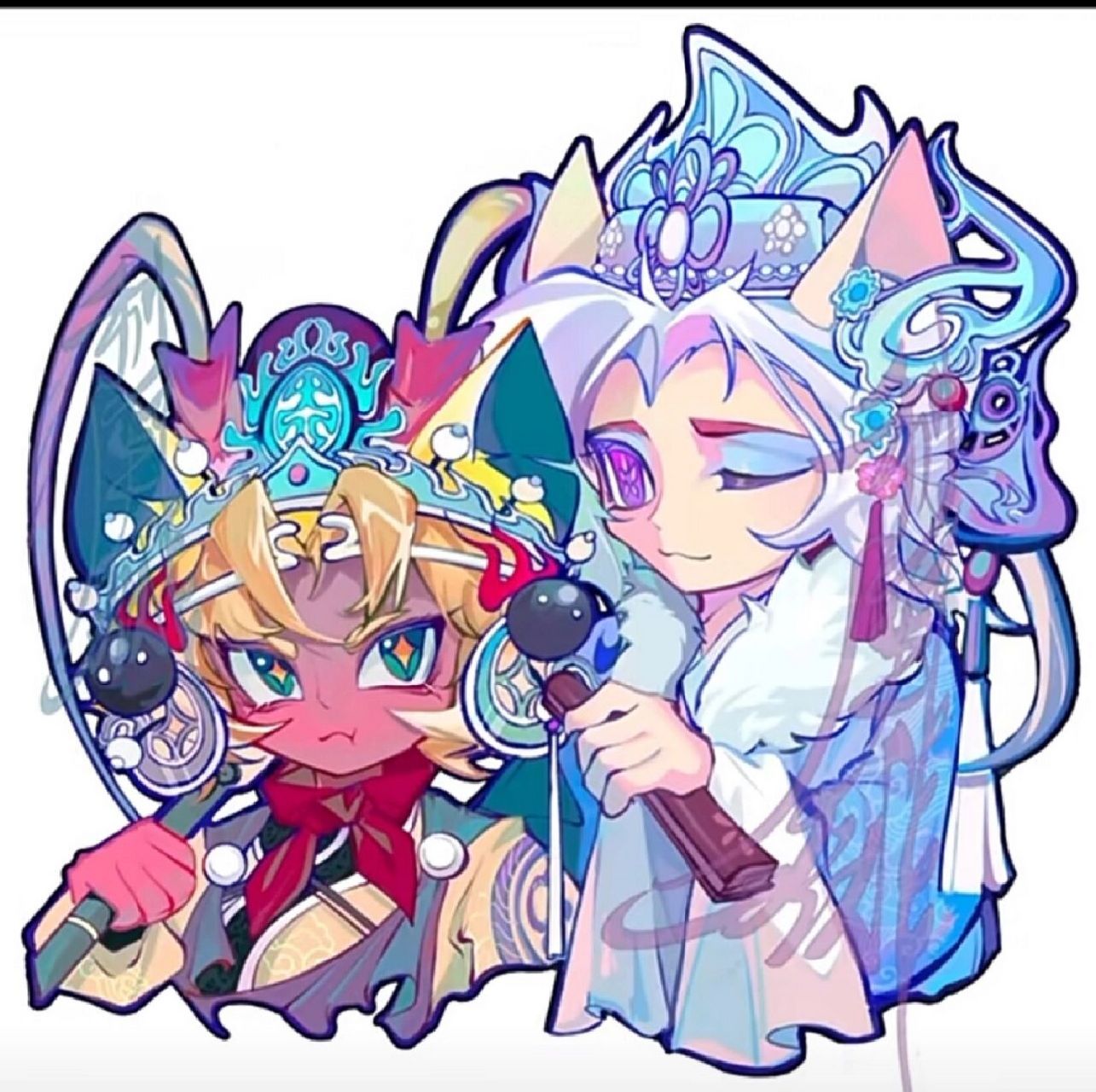 京剧猫cp 这些cp你们磕吗? ,女