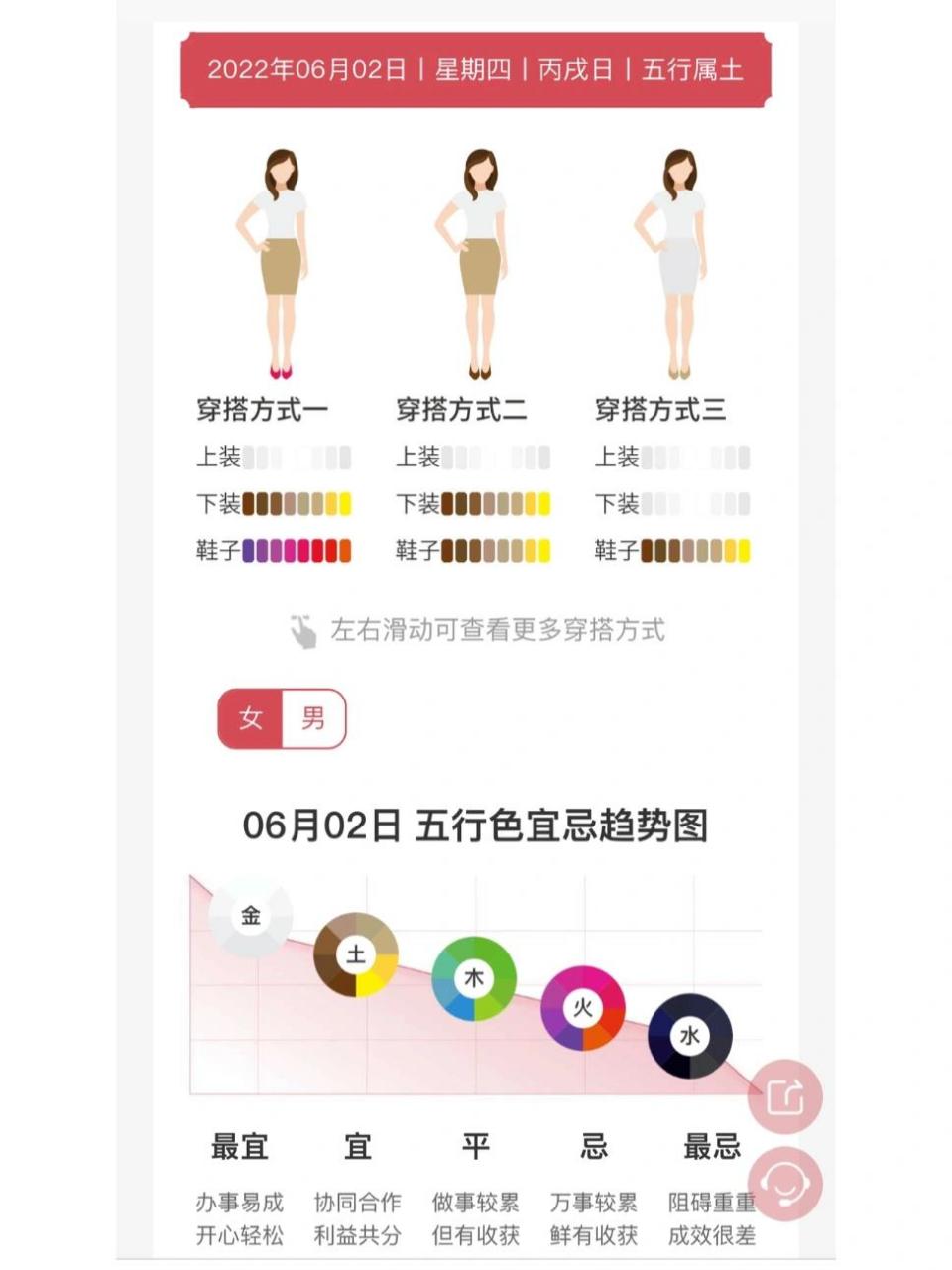 五行颜色旺运——每日穿衣指南 五行颜色旺运——每日穿衣指南