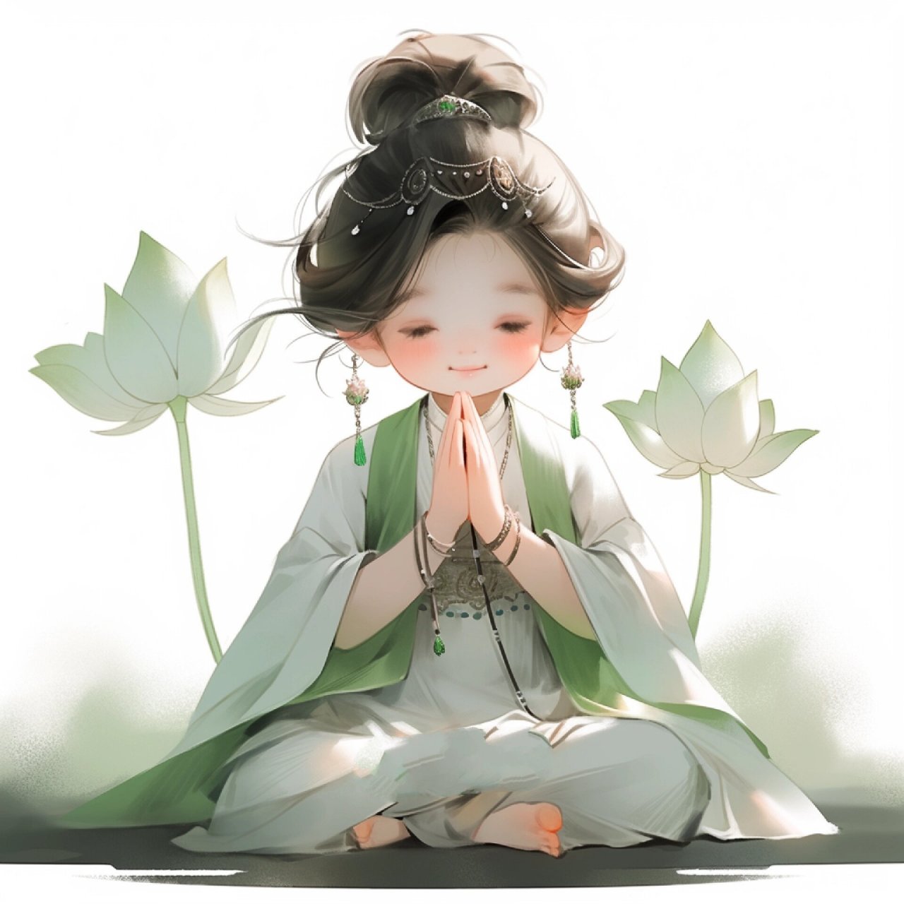 佛系头像‖好运莲莲,一起接好运吧