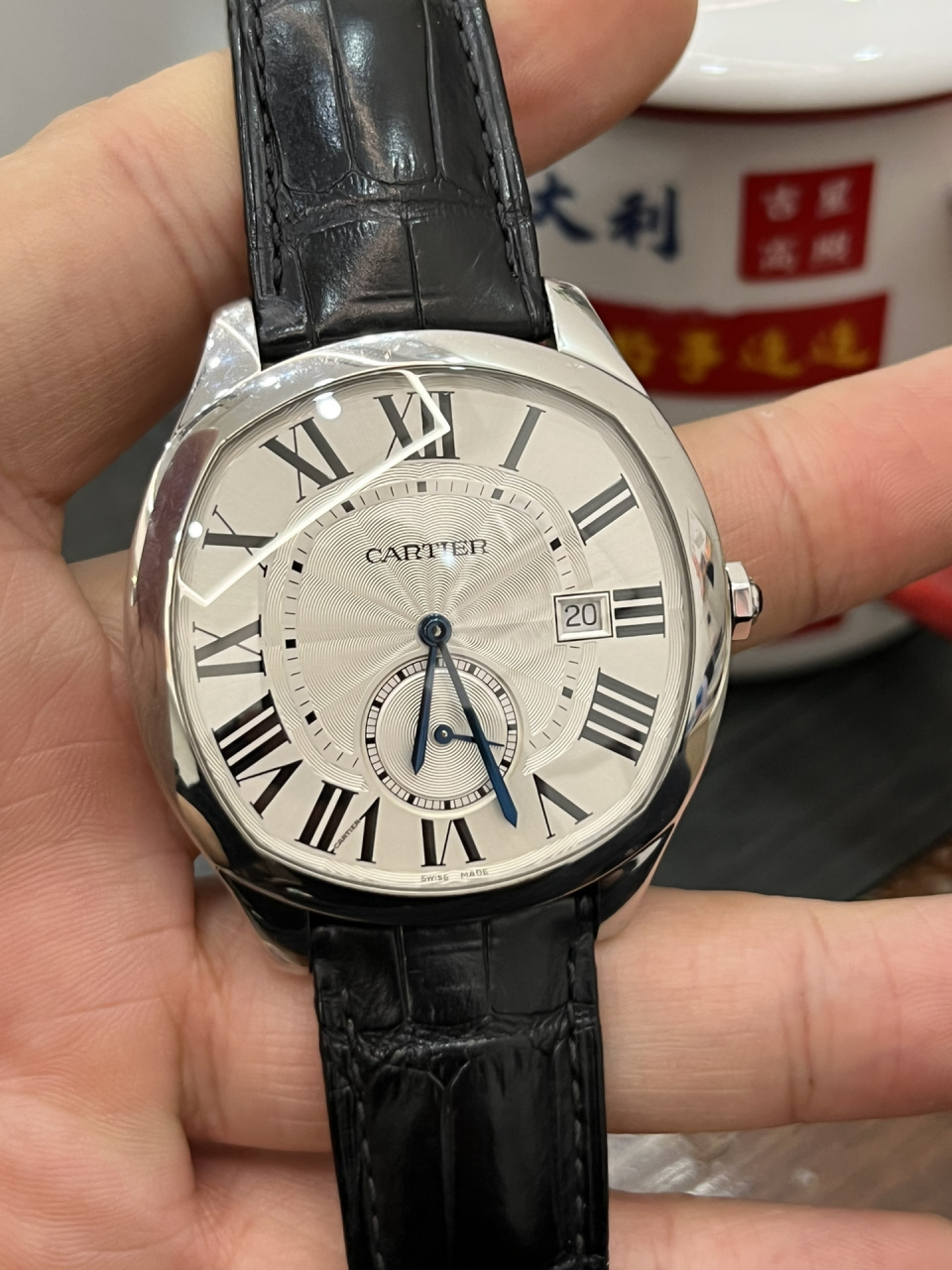 卡地亚大卫 谢霆锋同款 卡地亚wsnm0015,谢霆锋同款 2021年 单表无