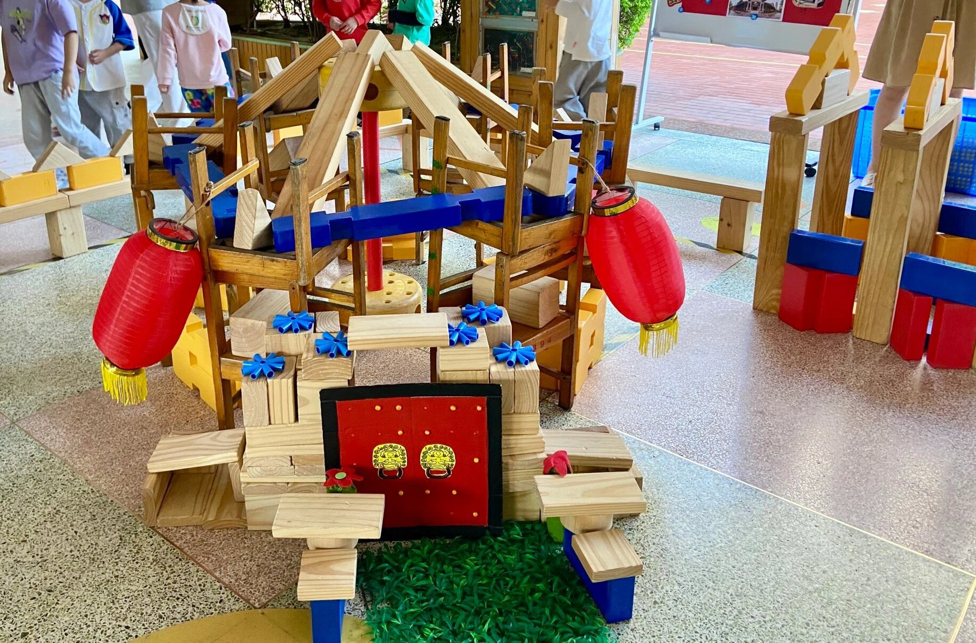 92幼儿园主题建构|建构游戏|闽南古厝风格 0906《咱厝好景致》