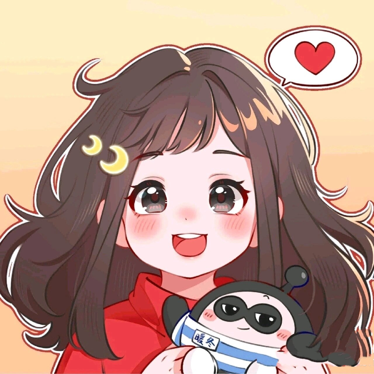 小黑蛋暖冬的粉丝头像终于出啦