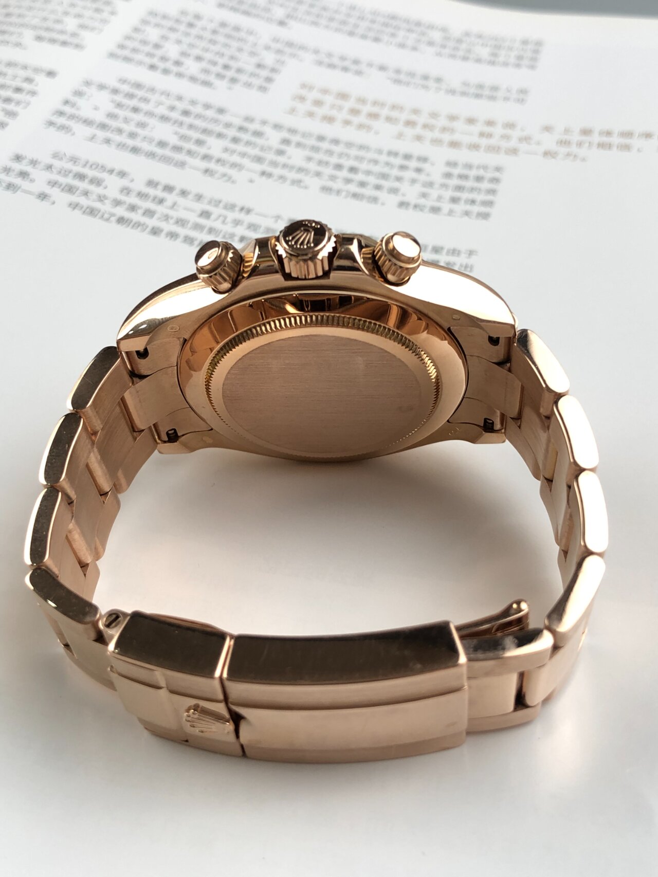 霸气又温柔|劳力士玫瑰金迪通拿