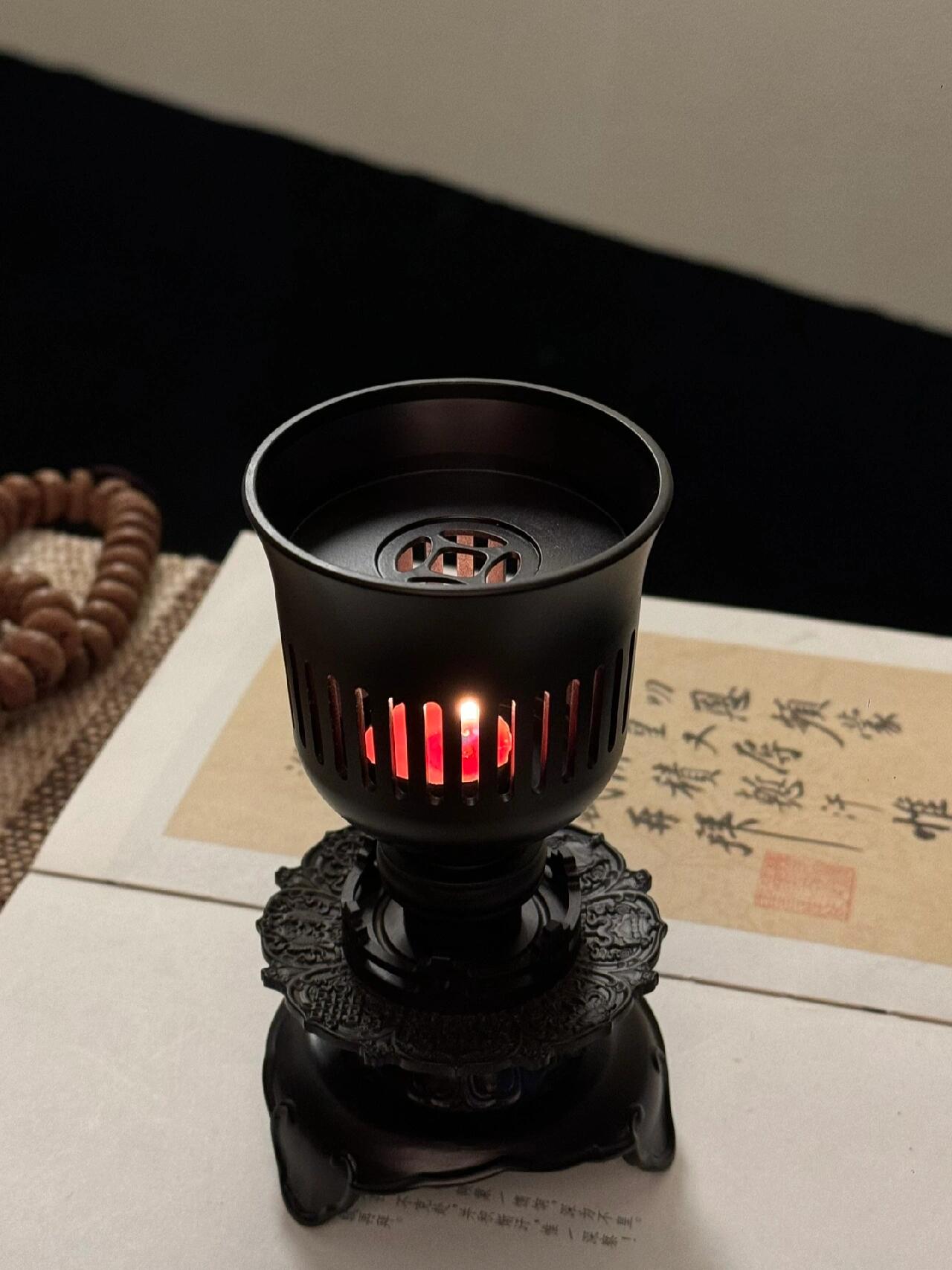 宋徽宗听琴图里的香炉