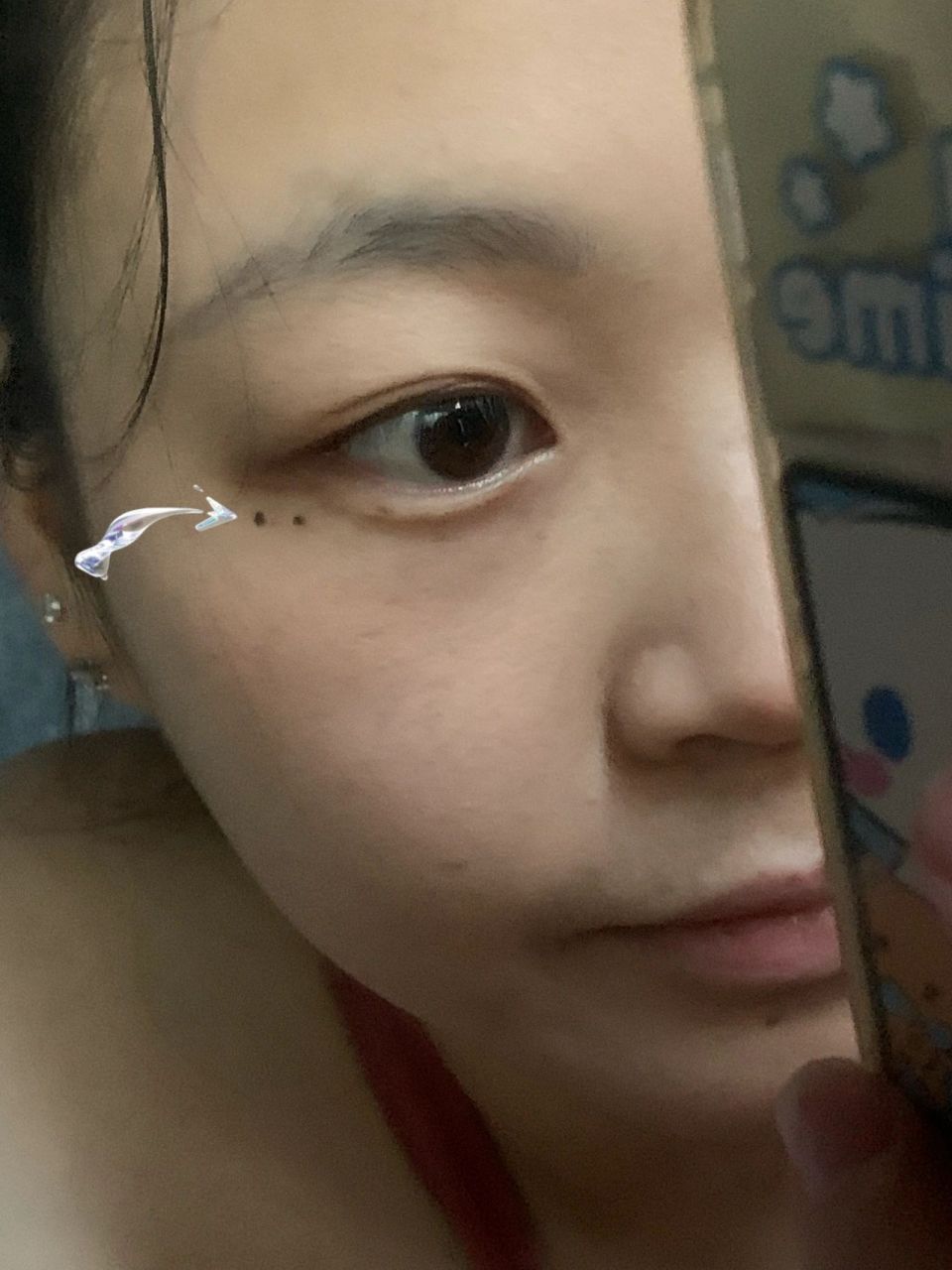眼下痣是好的坏的 外婆说让我赶紧点了 说是不好的寓意 其实之前没