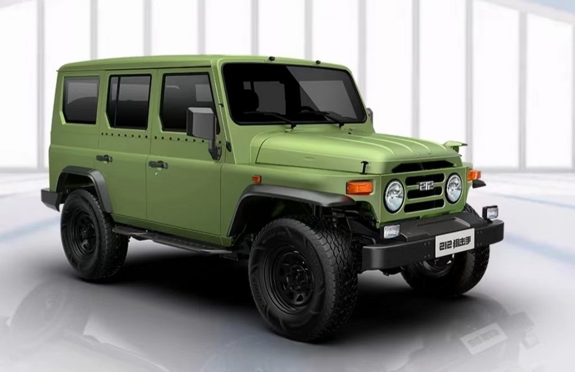 北汽212的狙击手,其实跟北汽集团没一点关系,就是模样看起来很能勾起