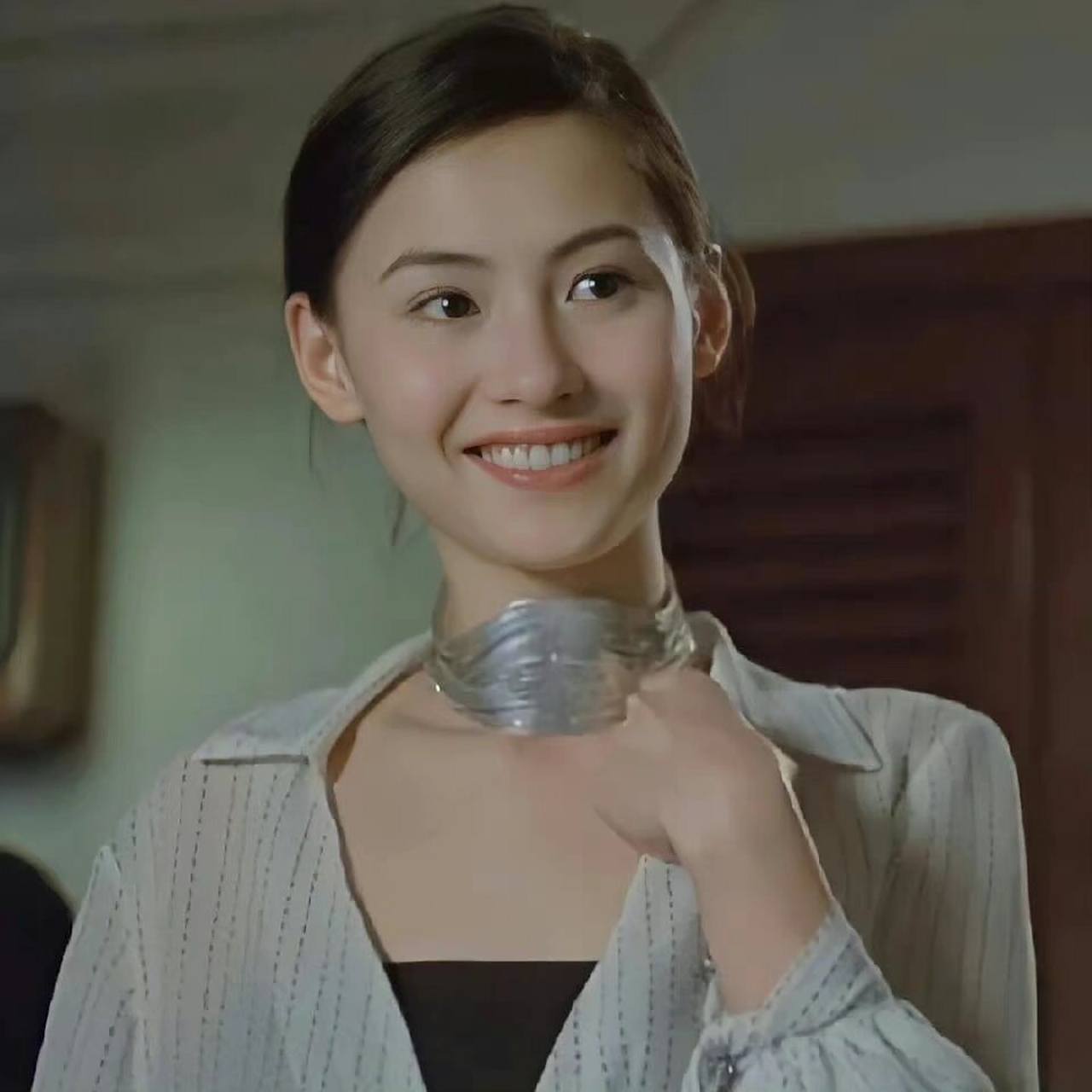 张柏芝   年轻时颜值封神!  今天也是沉浸在姐姐绝世美颜中的一天