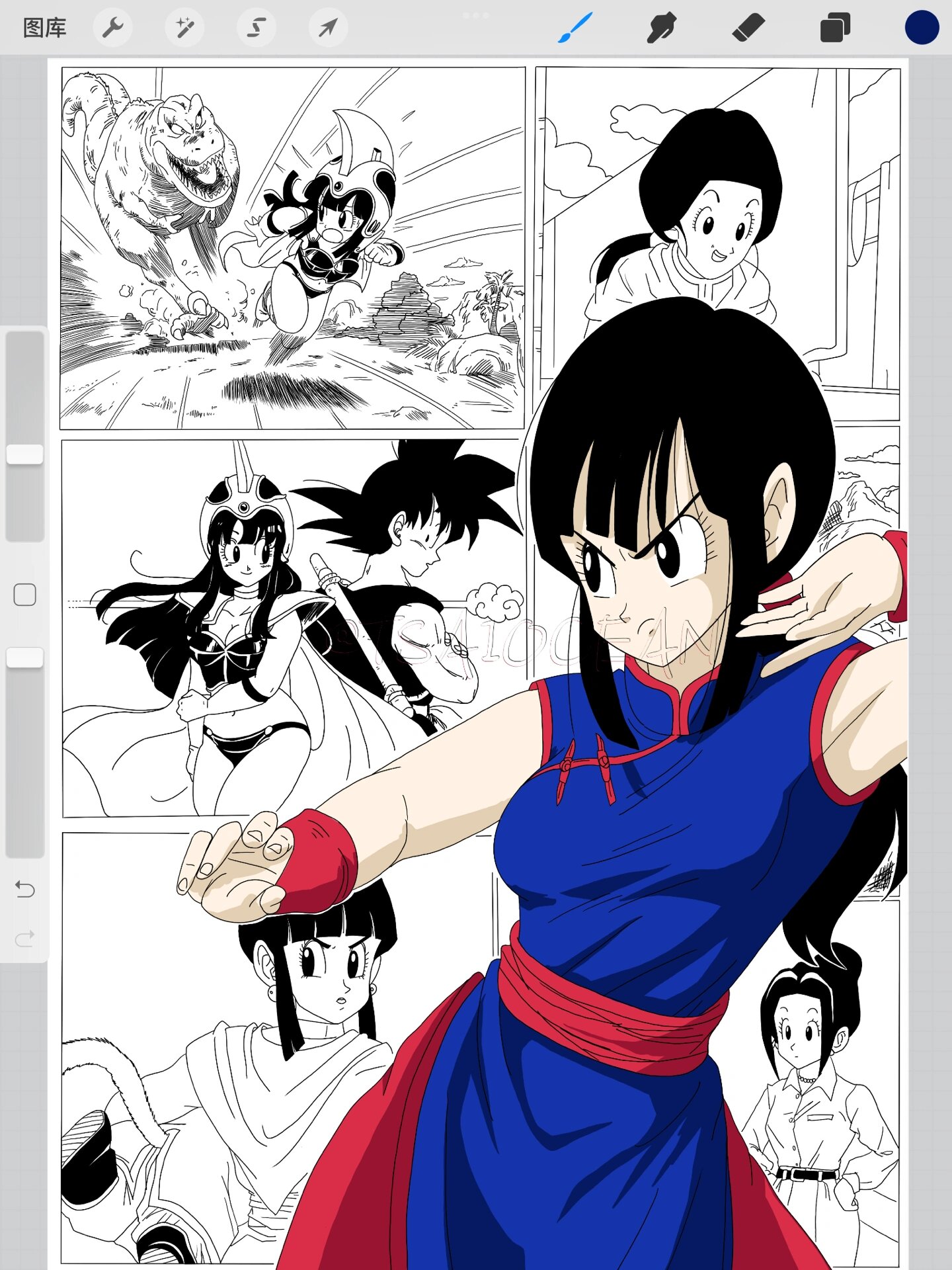 龙珠#孙悟空的妻子#牛琪琪   琪琪是牛魔王的独生女,十二岁时因嗡孙