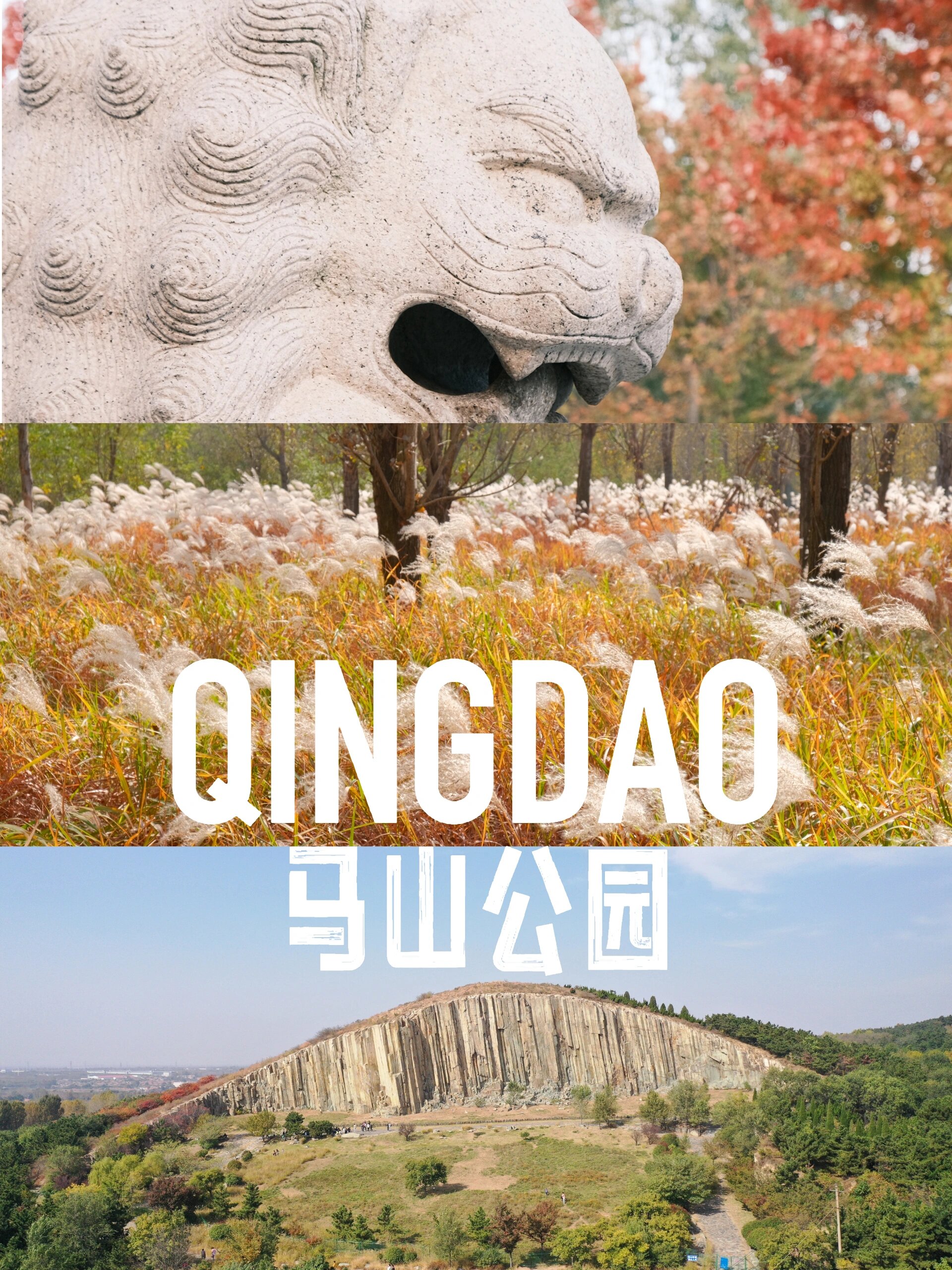 秋游好去处>青岛即墨马山公园 本以为地处即墨又是地质公园 该是人迹