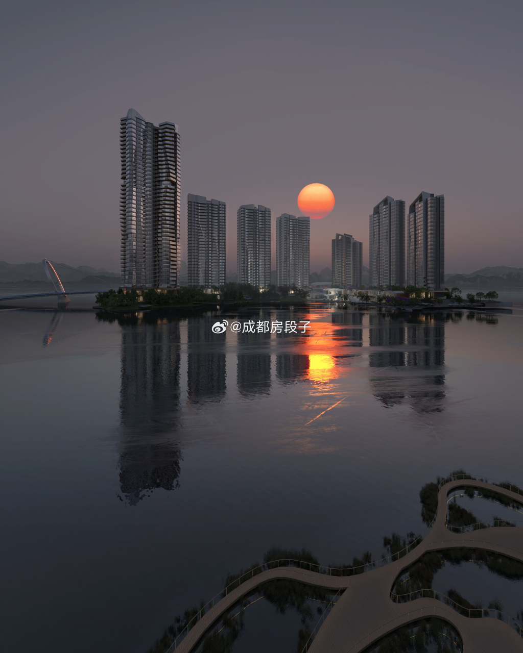 和粉丝聊到半夜,它是忠实麓湖粉,之前摇号玄鸟湾憾未上车,针对昨天