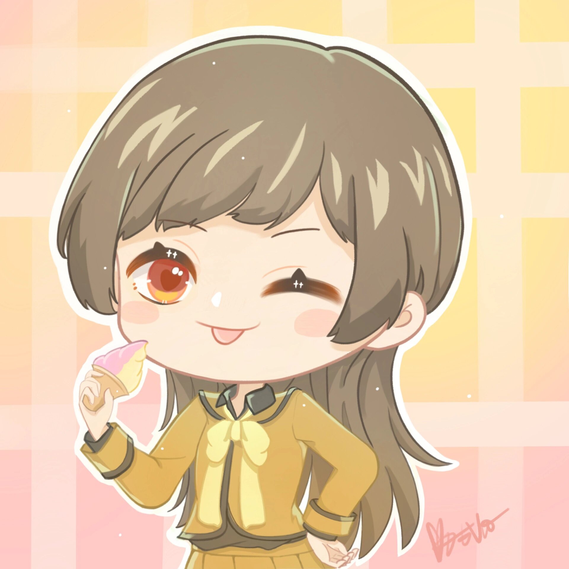 奈奈生x巴卫q版 "我可是有一只名叫巴卫非他不嫁的狐狸!