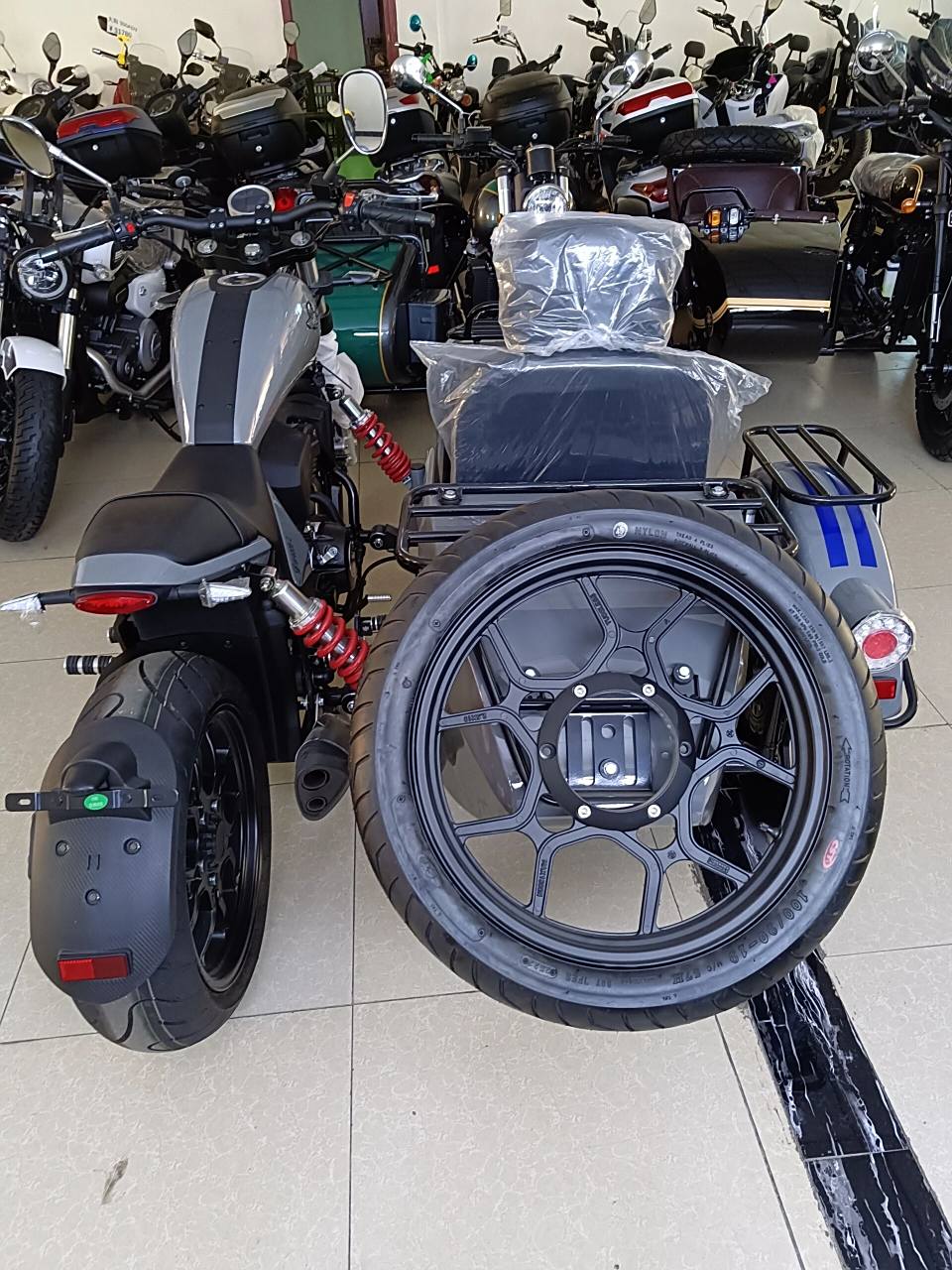 大地鹰王梦马400边三轮摩托车 全新现货:大地鹰王梦马400边三轮摩托车