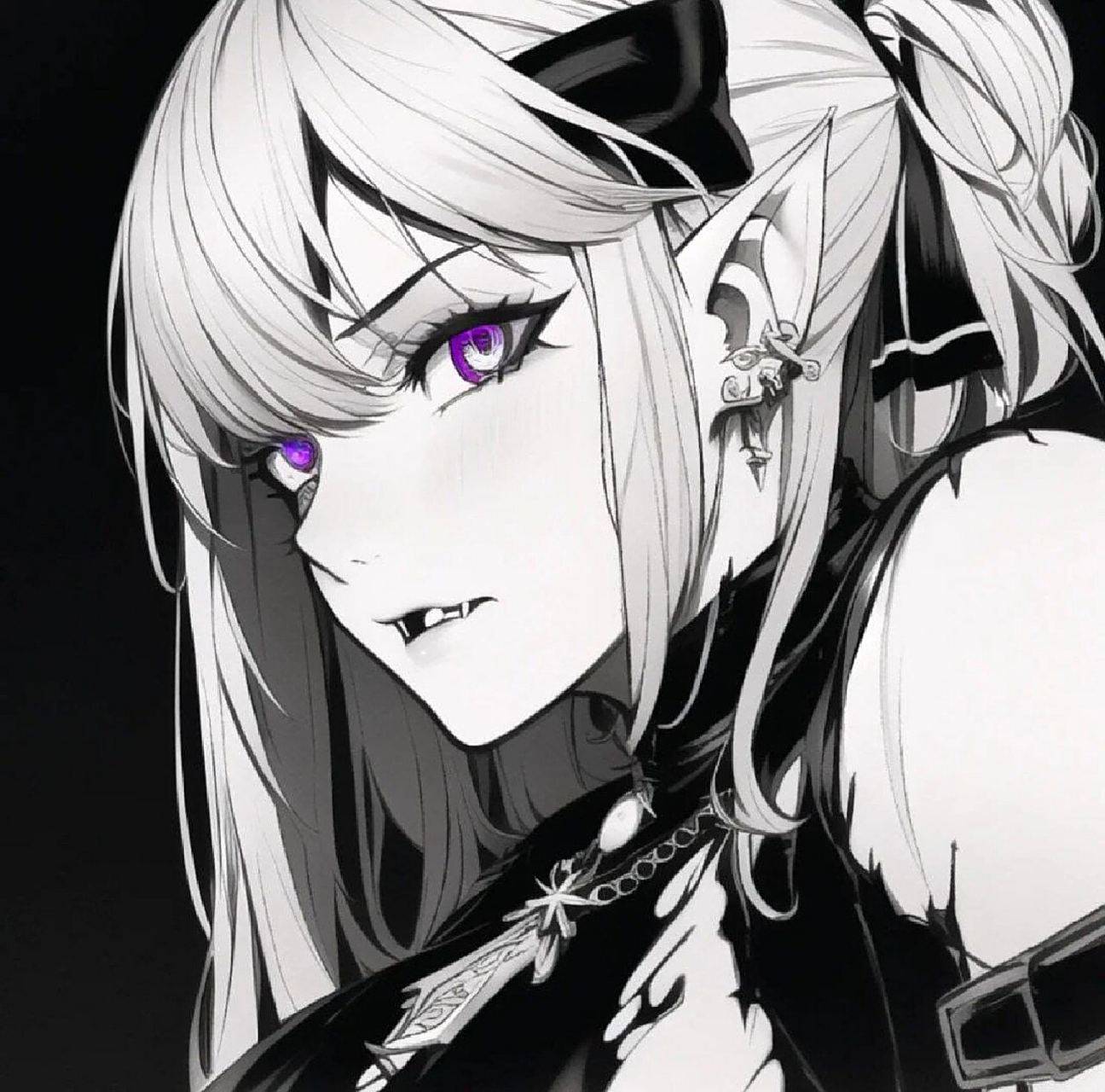 高冷女动漫头像