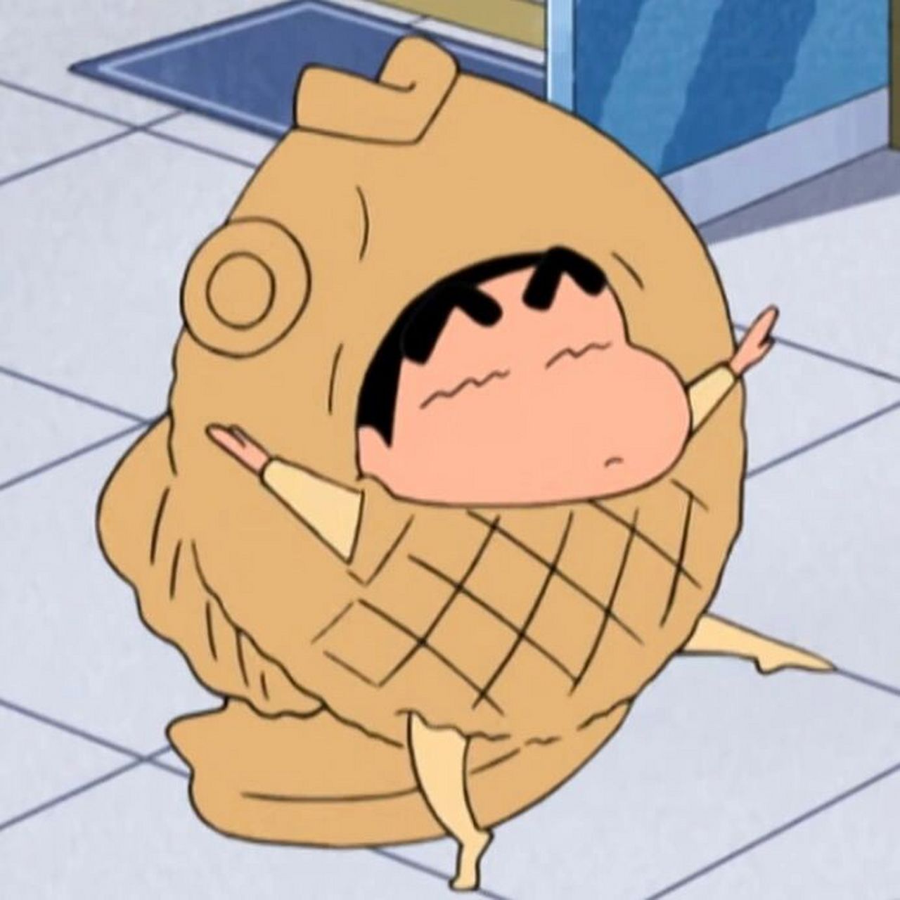 蜡笔小新头像 跳舞跳舞呜