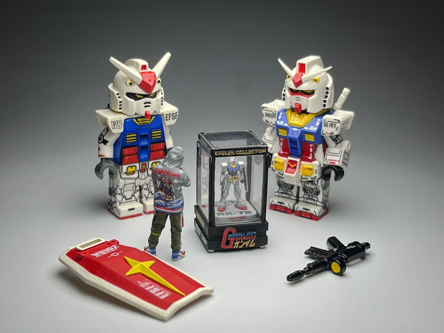 1/64高达人偶&乐高人仔 1/64高达人偶&乐高人仔