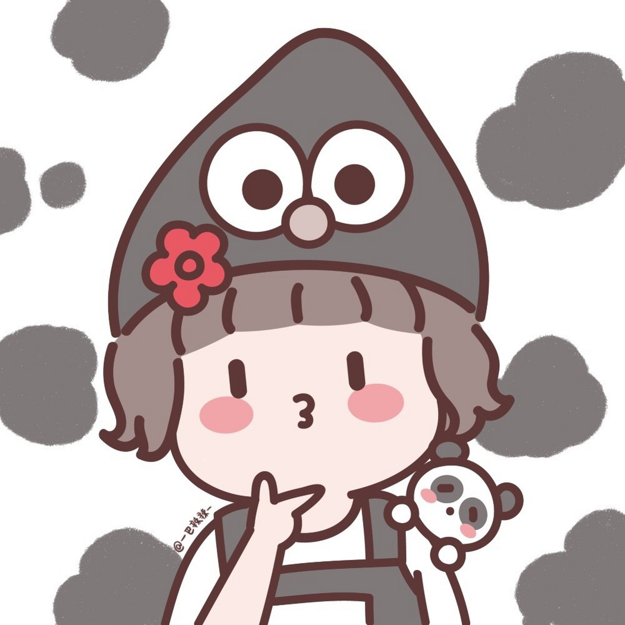 可爱头像 原创作者:-巴辣辣- 又一对是甜甜的情头哦 最后俩个是可爱