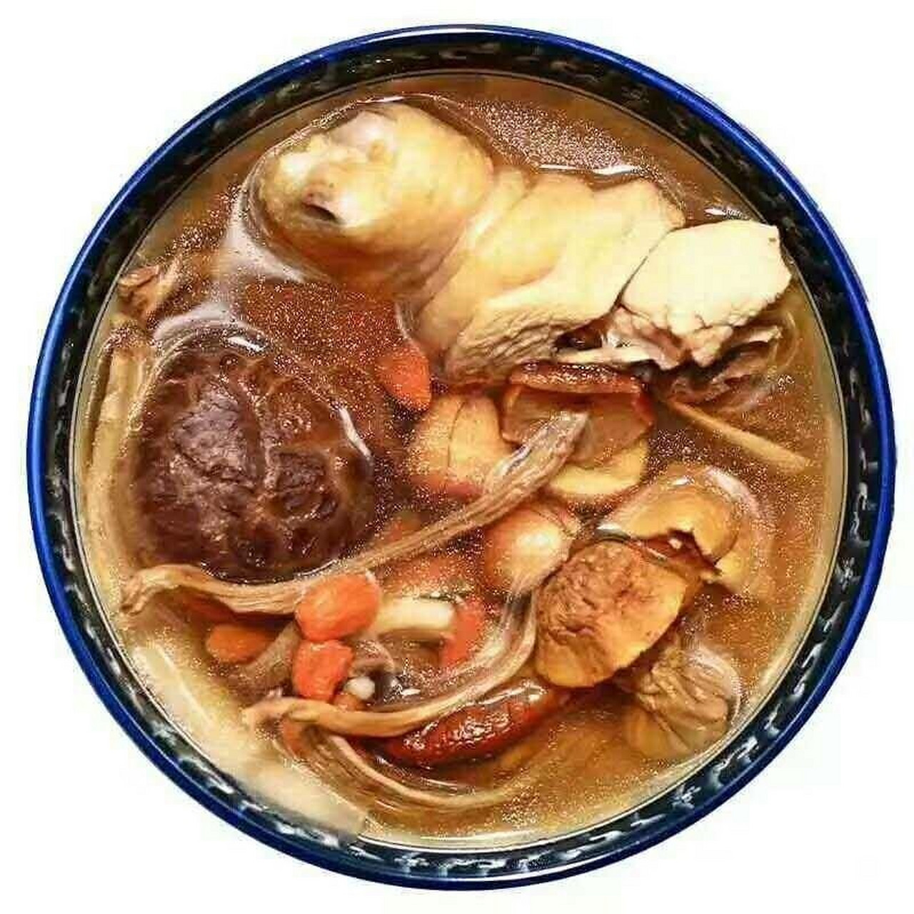现在正是秋季进补的时候,和大家分享一个粤式滋补炖汤:茶树菇姬松茸