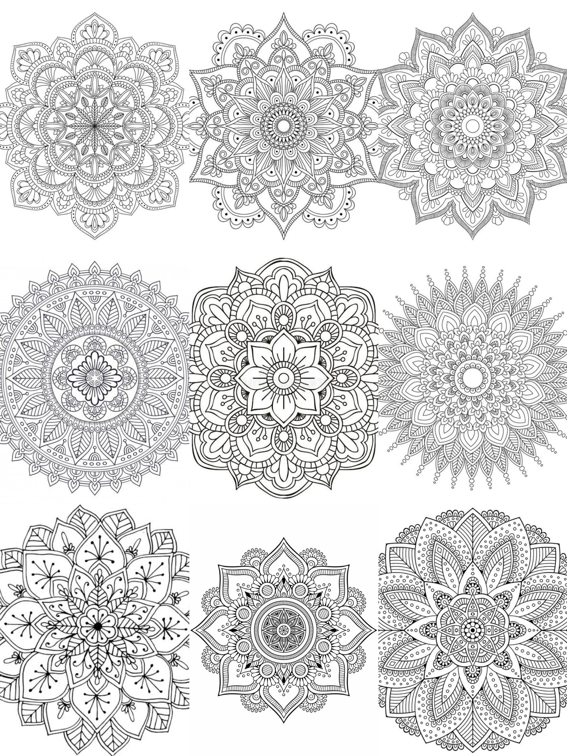 曼陀罗图样分享