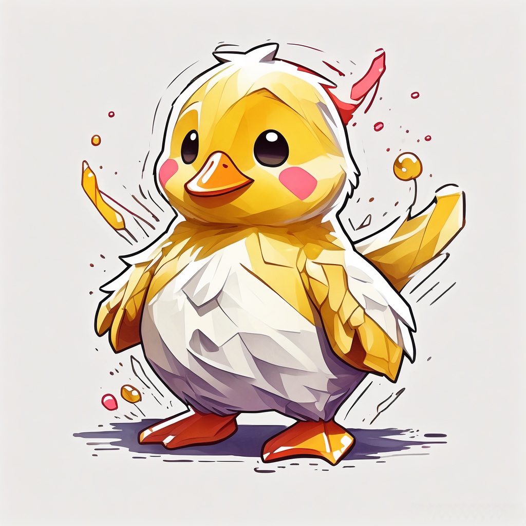 它们圆圆的眼睛闪烁着好奇与纯真,扁扁的小嘴仿佛在诉说着无尽的趣事