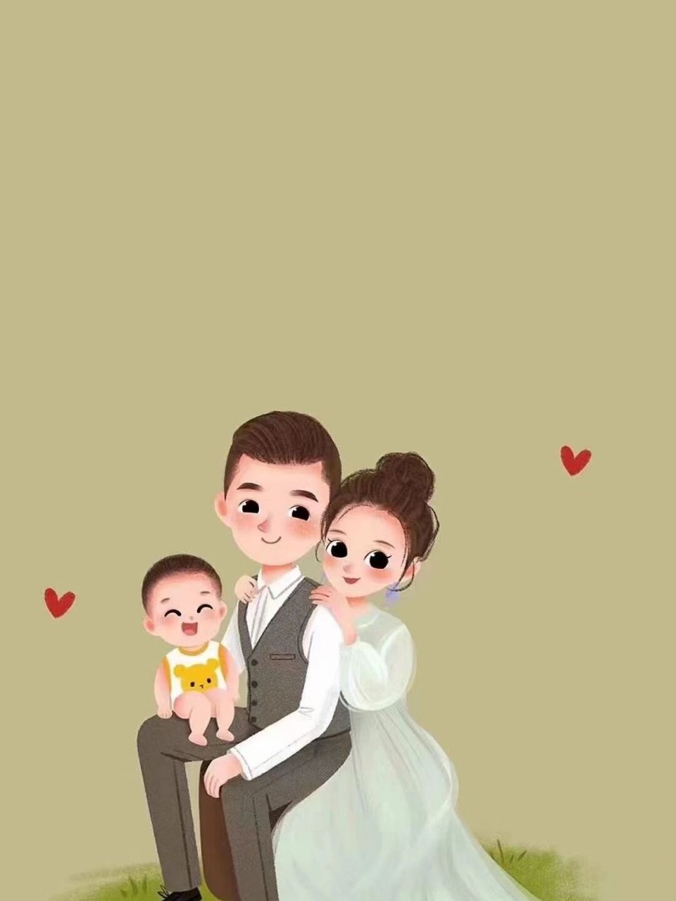 一家三口壁纸分享78