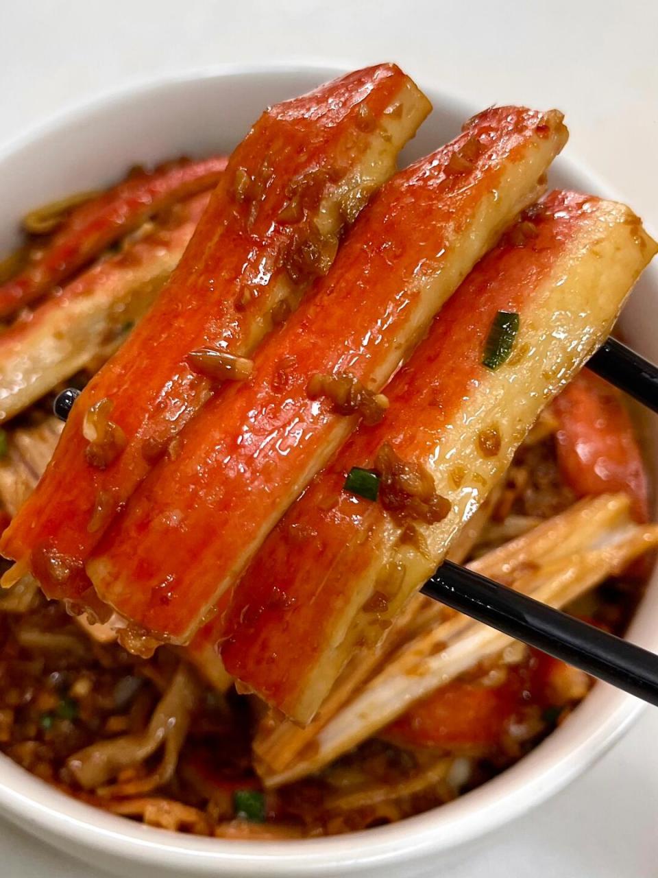 蒜泥蟹柳这个做法也太香了!