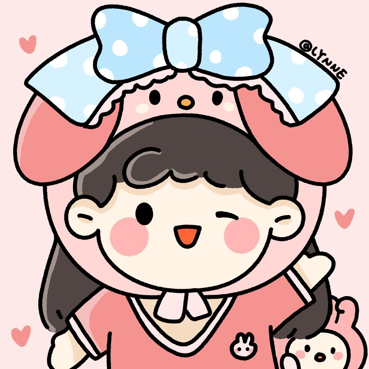 三丽鸥女生可爱小头像第二弹 三丽鸥小头像第二弹 库洛米,kitty, 美乐