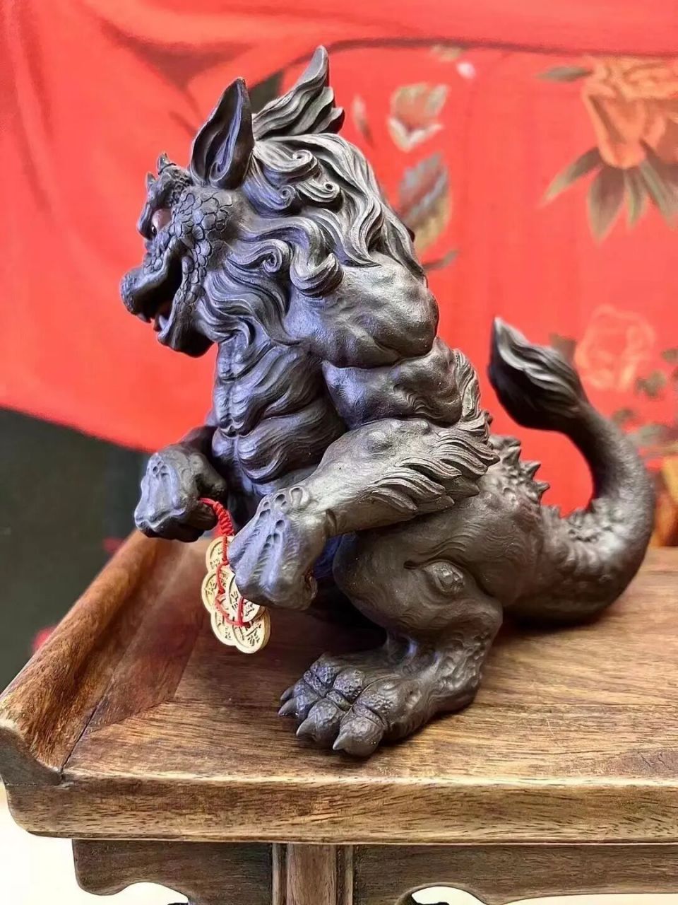 杨湛紫砂茶宠 首款限量版手绘设计稿貔貅