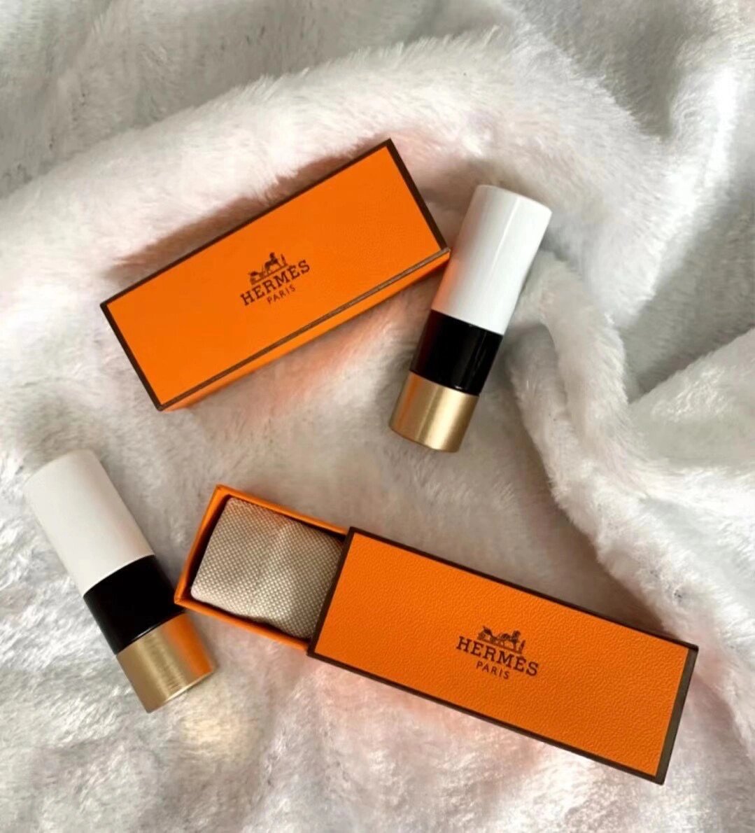 313437323438口红  爱马仕口红75色号滋润 公司福利 老板