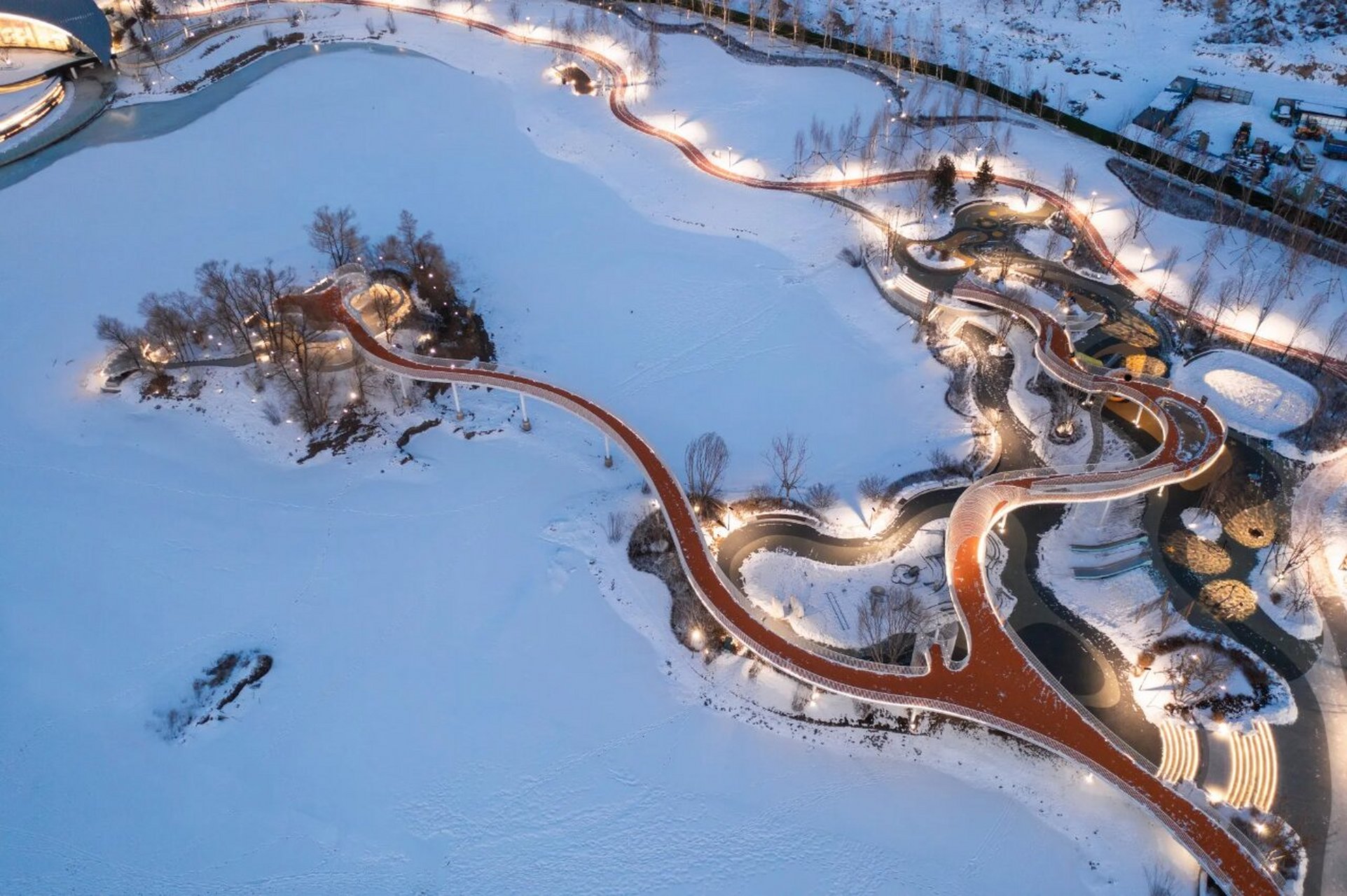 景观案例分享 | 哈尔滨云湖公园 今天分享一个北国的城市公园设计案例