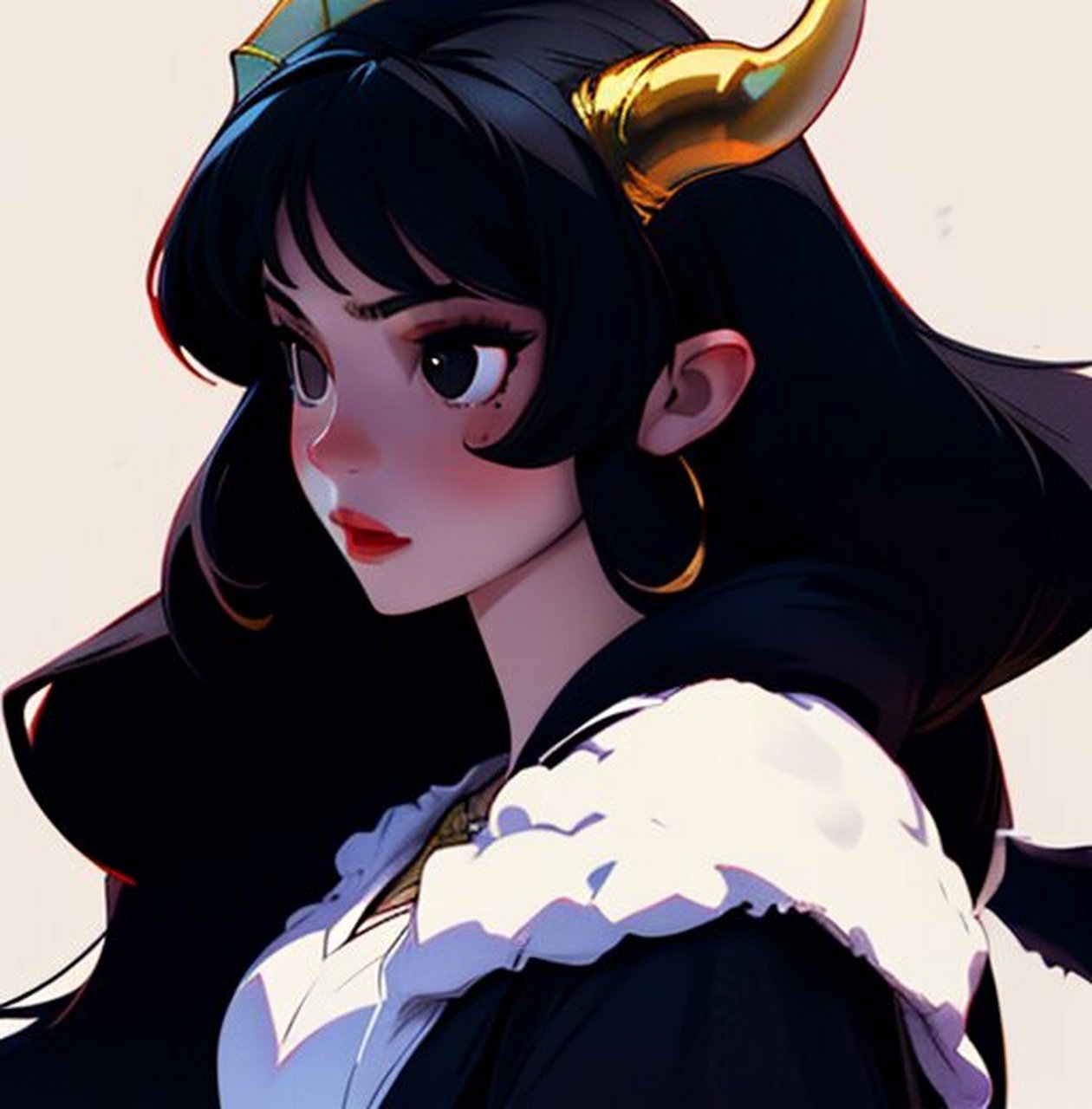 day2黑发恶魔少女头像 第二天,总的来说就是改变一些关键词思路包括