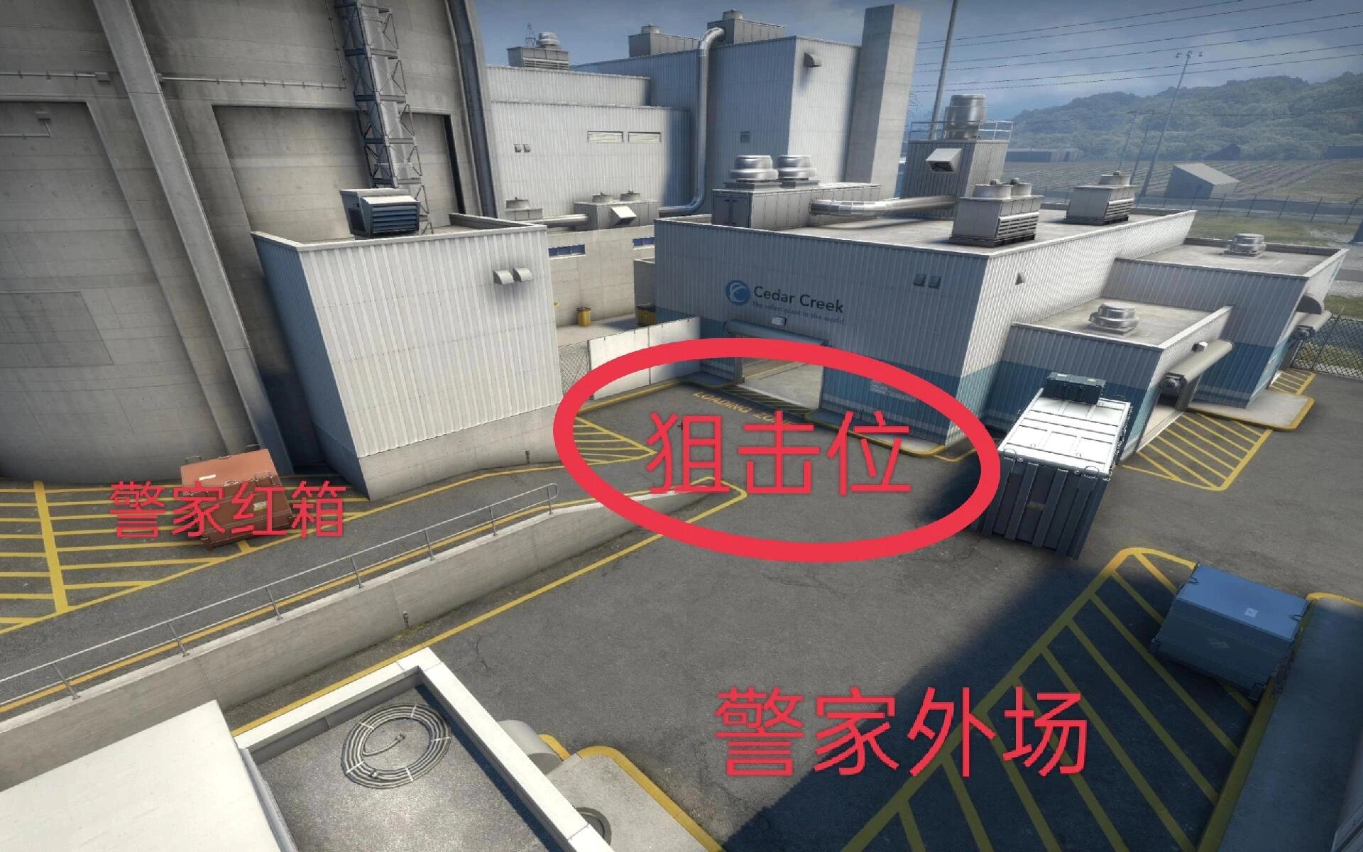 兄弟们,核子危机详细点位图来啦