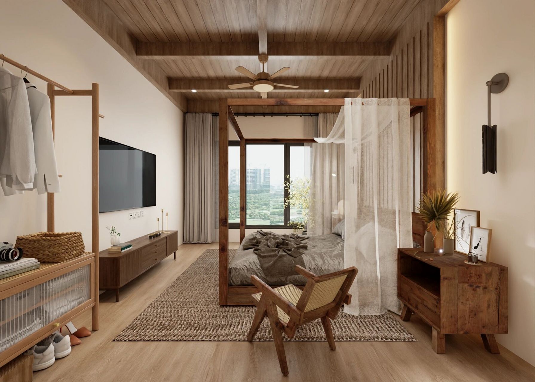 原创民宿设计案例———拥抱自然 项目面积: 221.