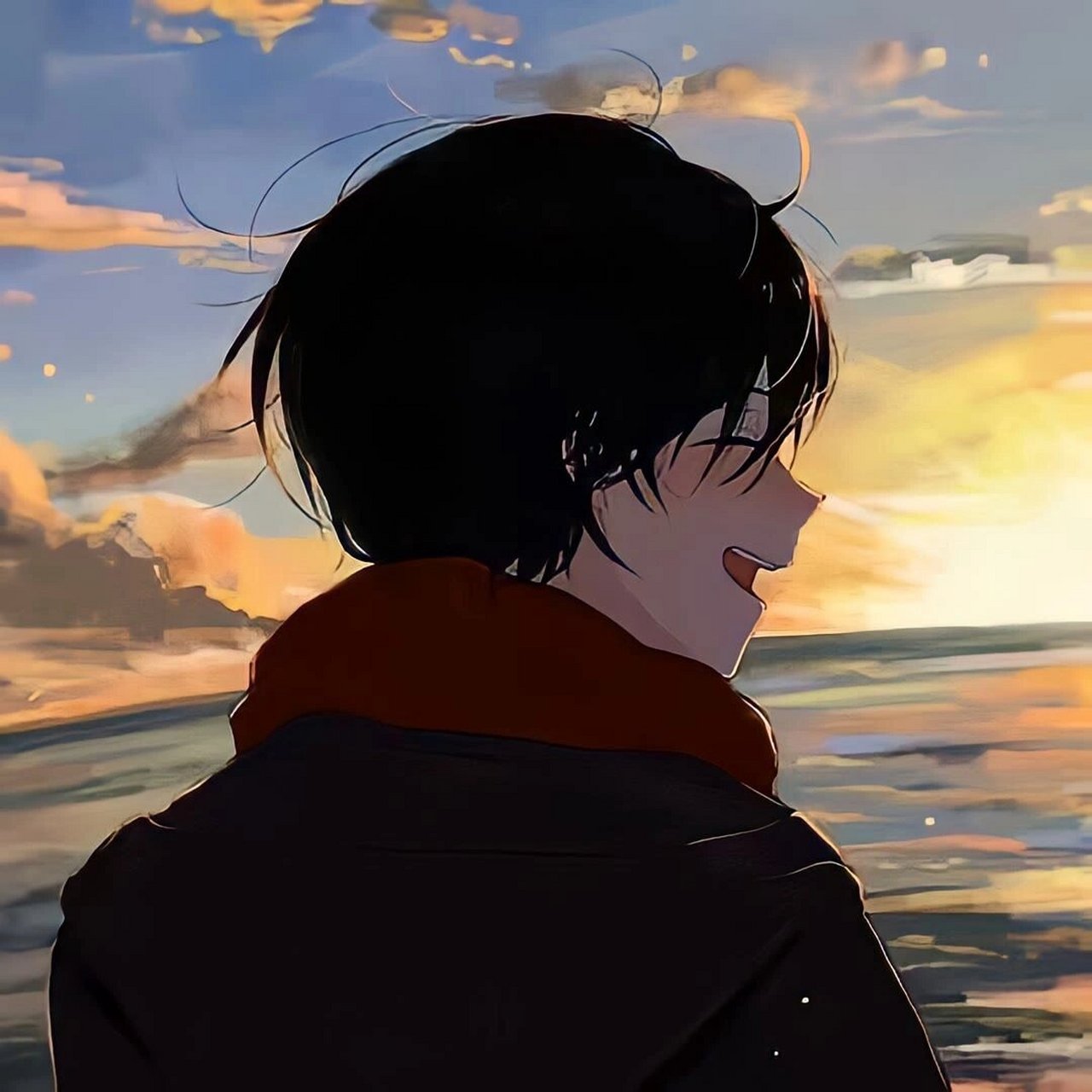 唯美意境男生头像