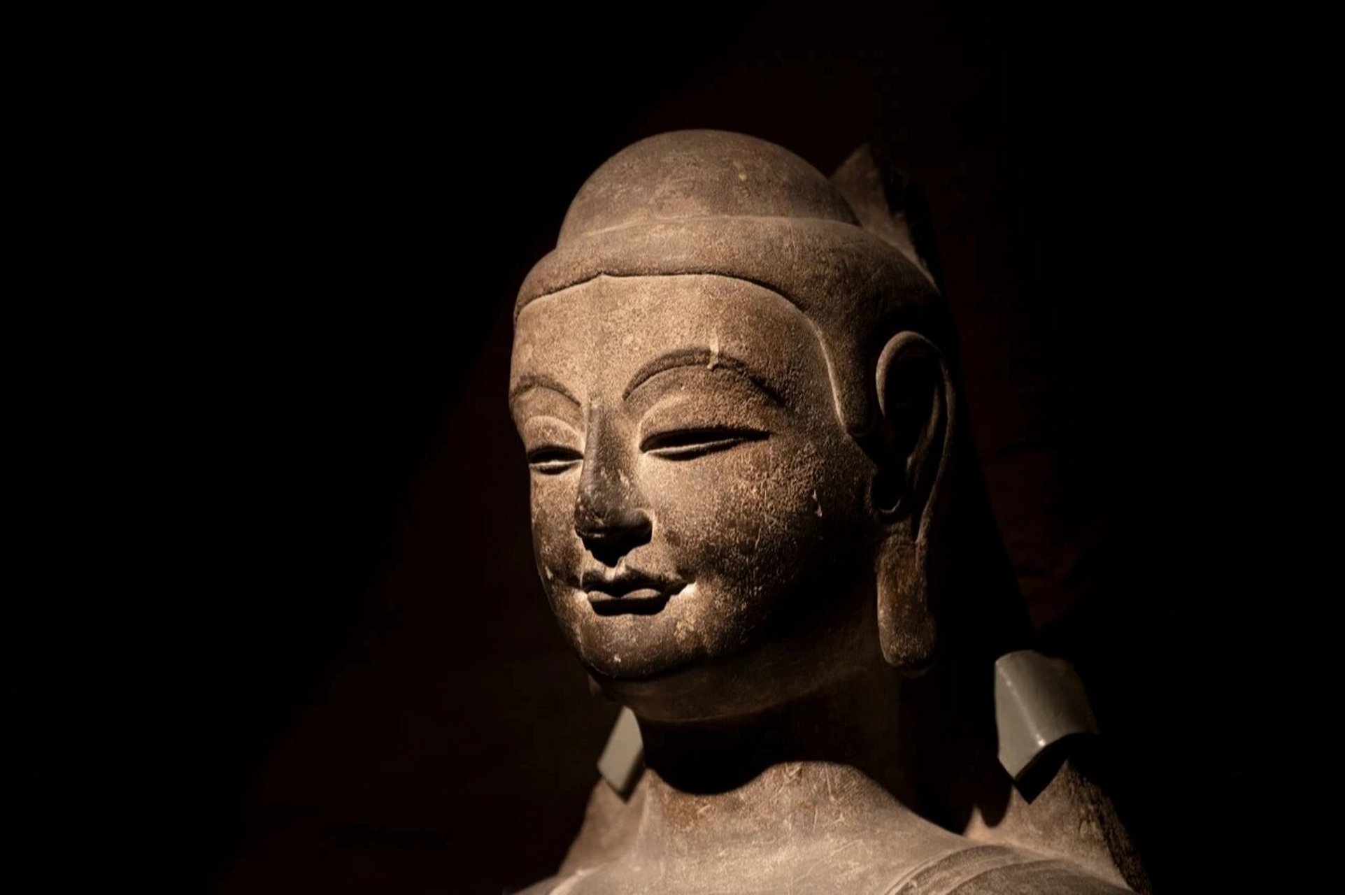 山西博物院藏北齐佛像 释迦立像  北齐(550-577年) 山西省太原市华塔