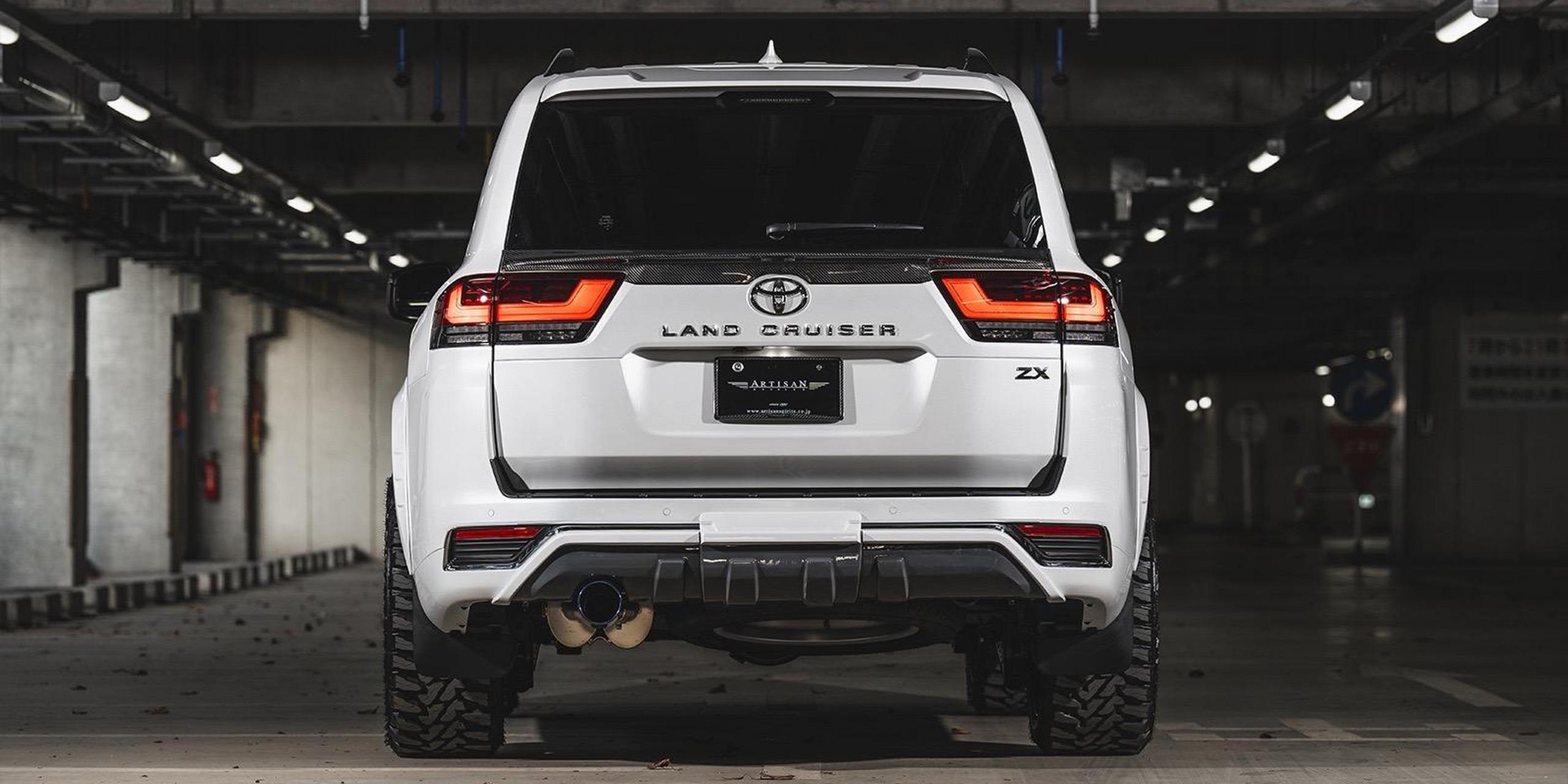 气场强大artisan改装lc300陆巡.